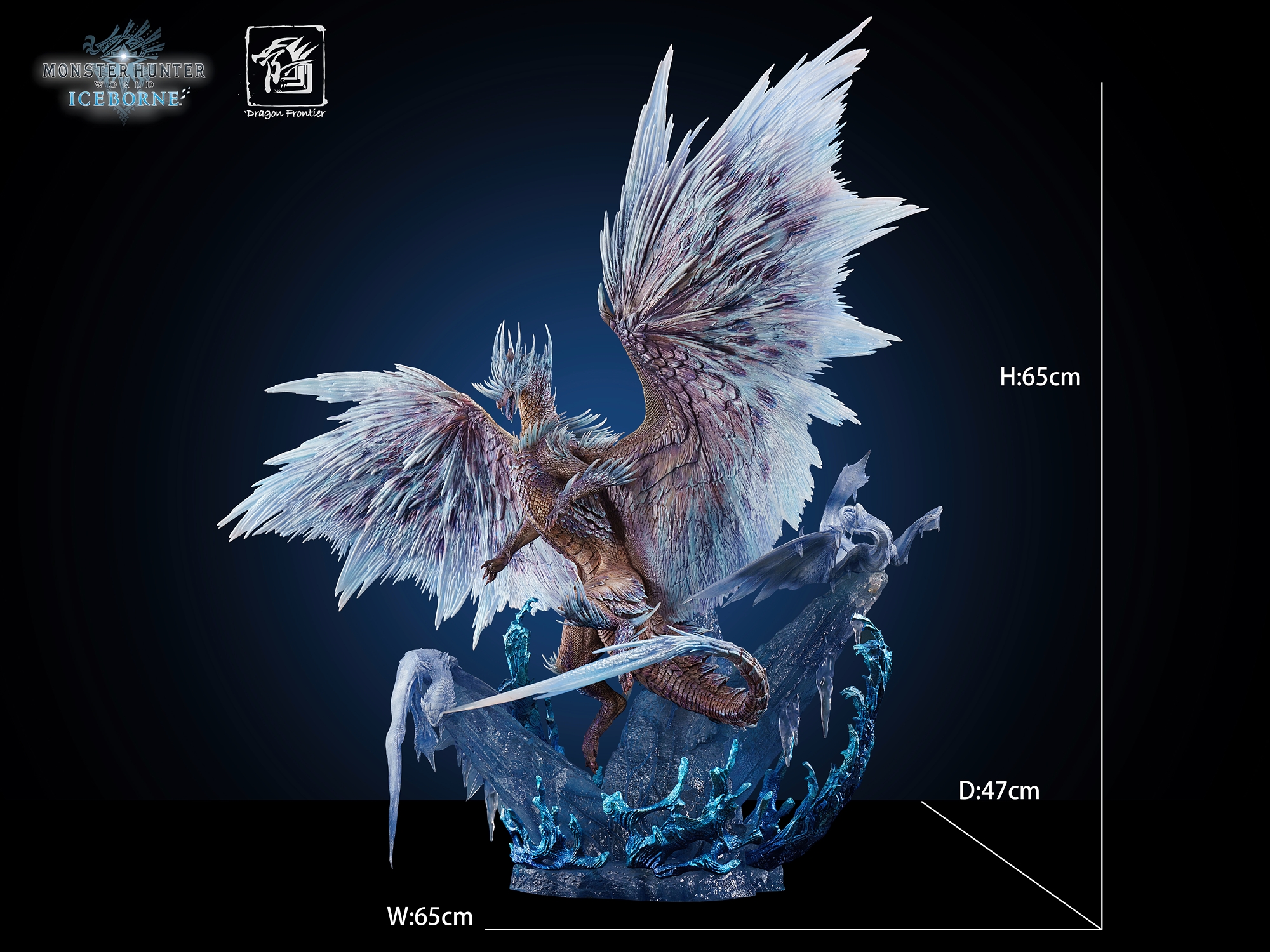 【售罄展示追加請私訊客服@toystationtw】魔物獵人 世界 Iceborne 冰呪龍 X Dragon Frontier龍之邊境10