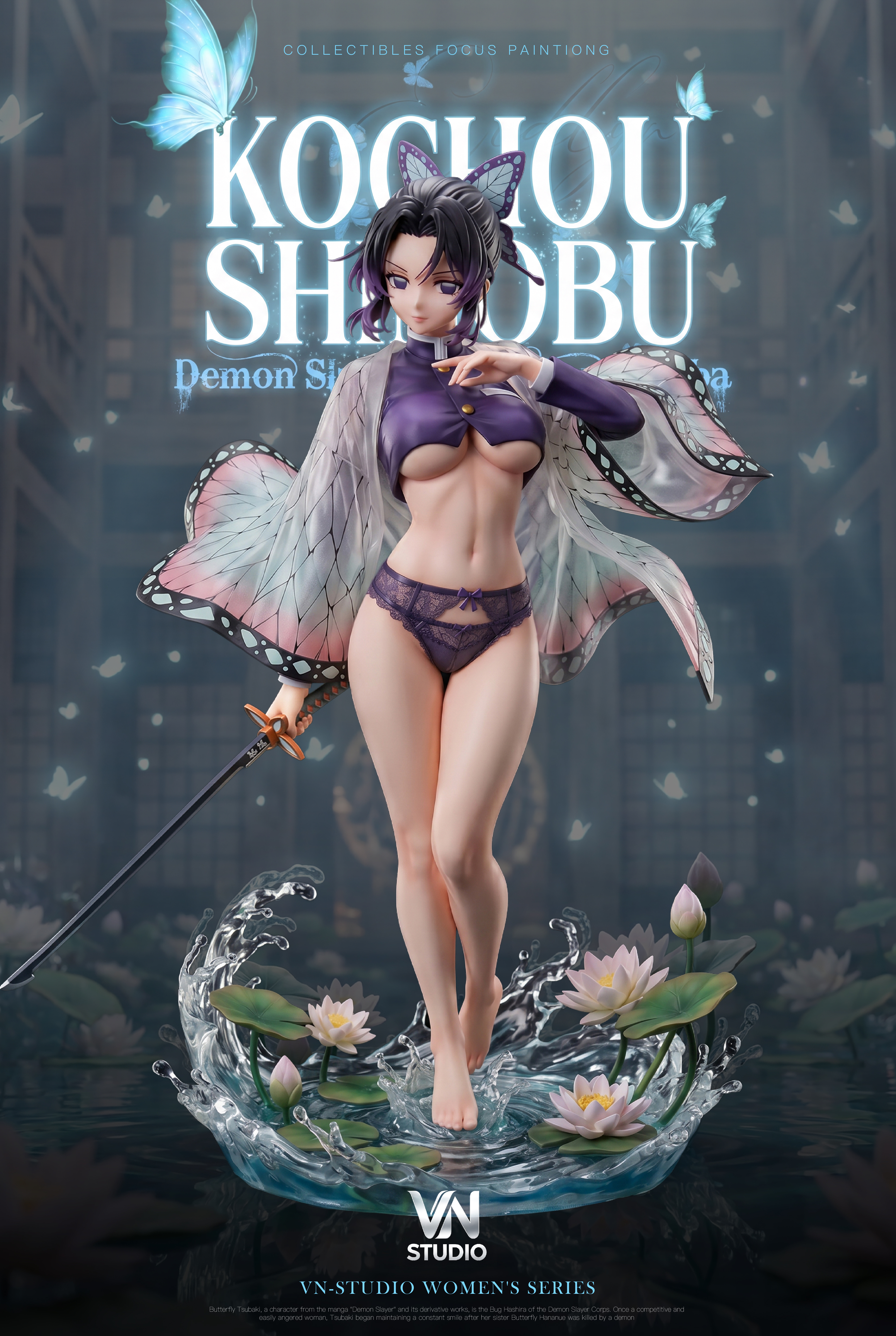 【預購】鬼滅之刃 女雕系列 蝴蝶忍 X VN-Studio3