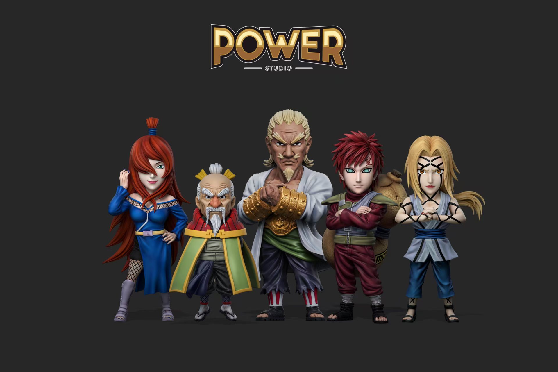 【預購】火影忍者 雙版本 五影—綱手 X Power-Studio4