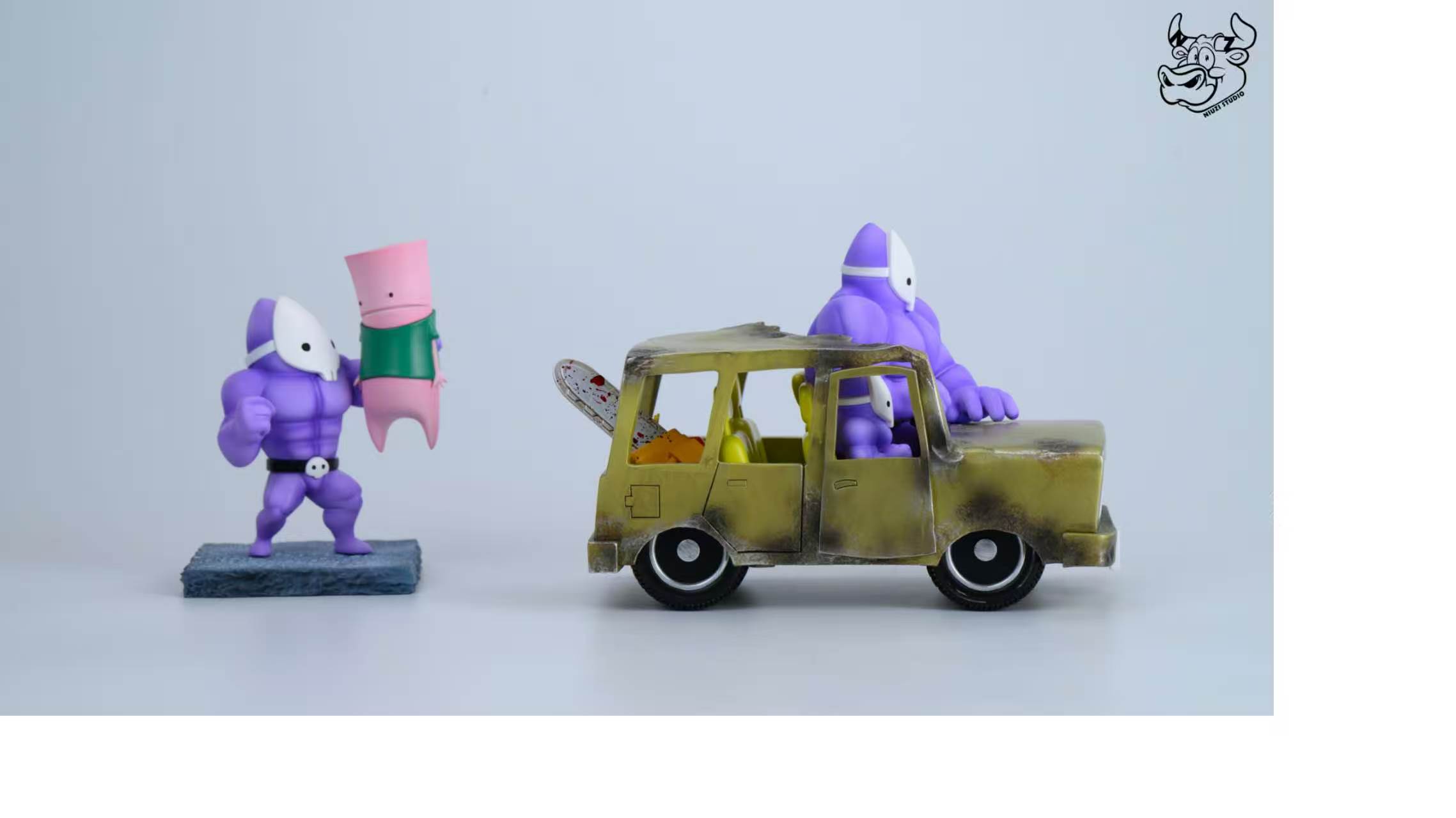 【預購】紫色恐怖 狂扁小朋友 X NIUZI牛子6