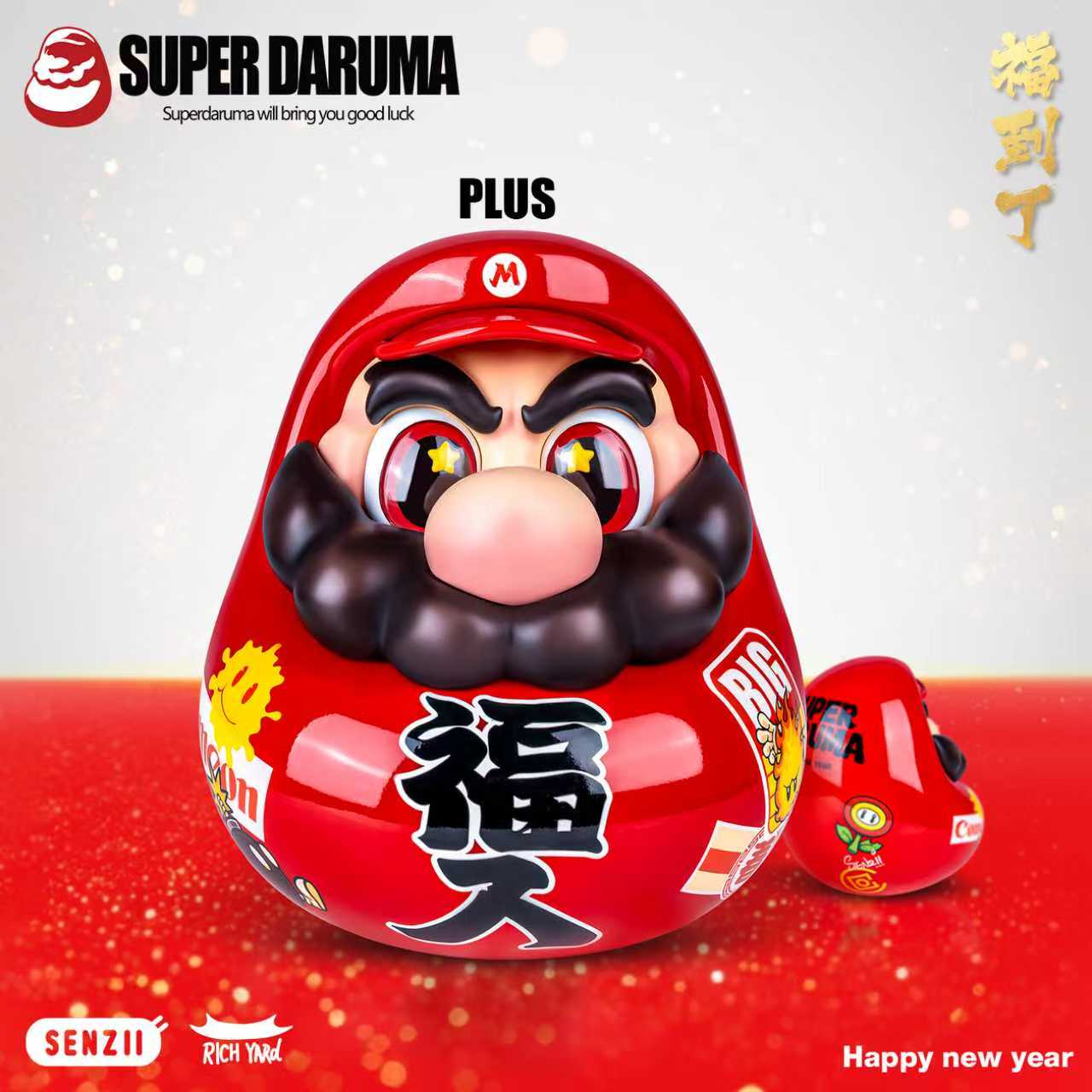【預購】超級達摩SuperDaruma 超級達摩《福入》( 優惠價格至01/15截止 ) X SENZII千記商行4