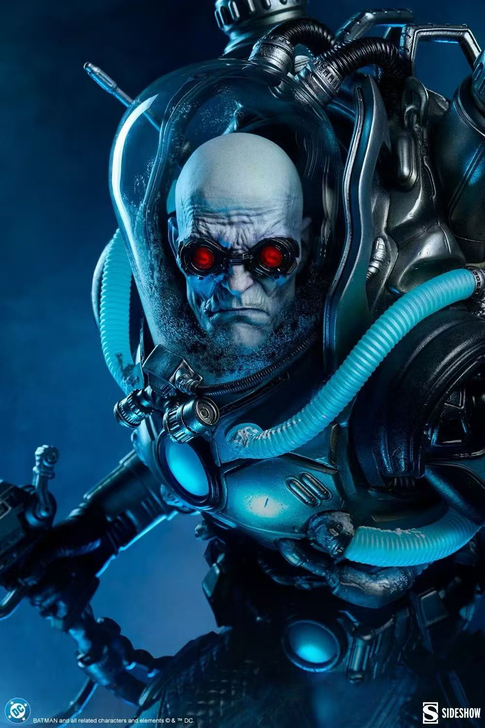 【售罄展示追加請私訊客服@toystationtw】Mr. Freeze 急凍先生 雕像 300930 X Sideshow4
