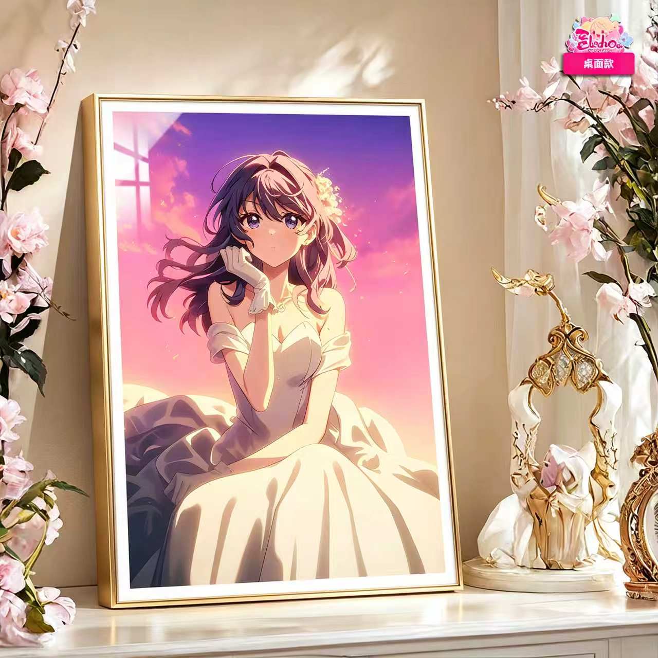【預購】晚霞 婚紗 櫻島麻衣金色款 X 阿喵畫社1
