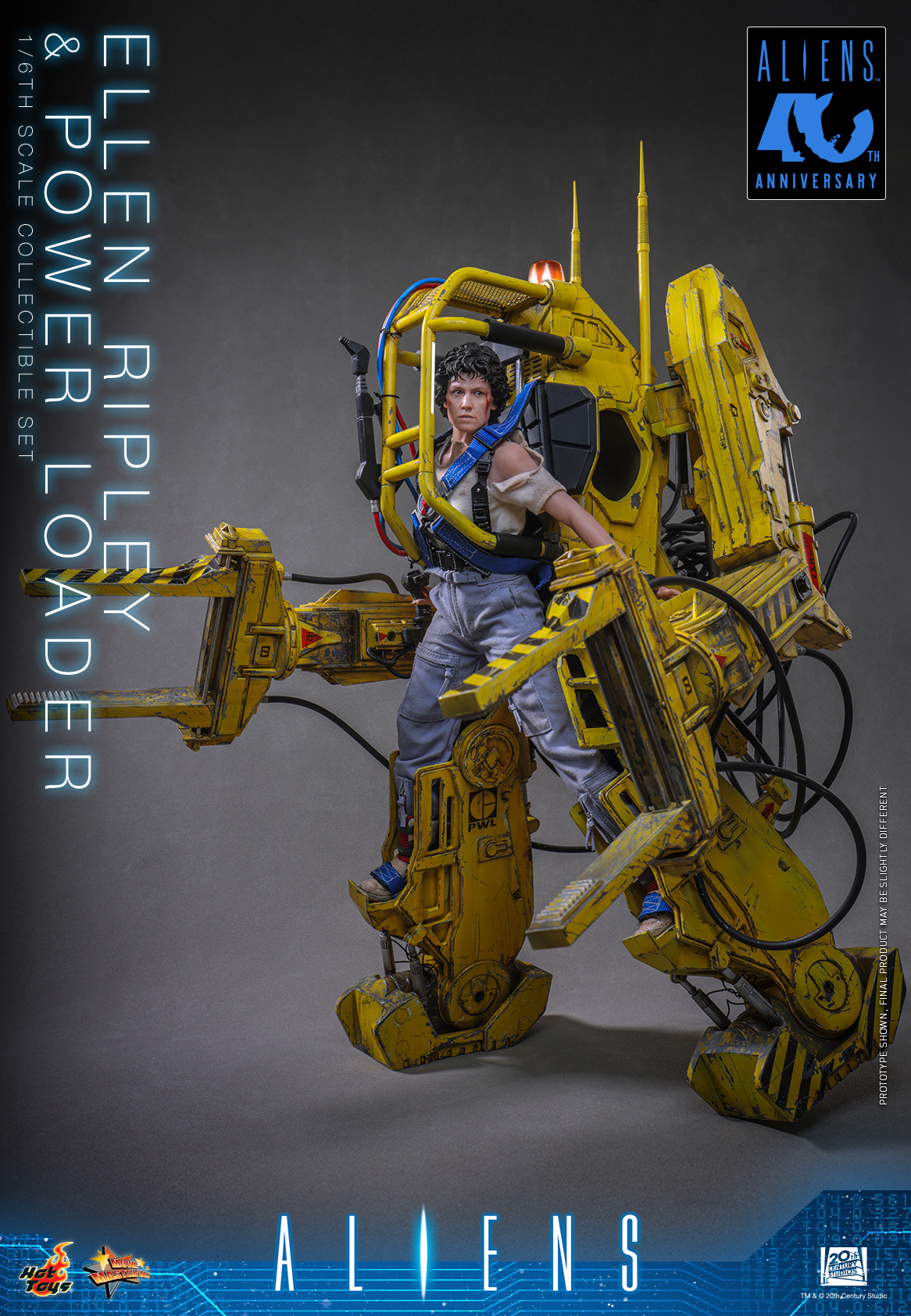【預購】《異形2》MMS923 艾倫·雷普莉與動力裝載機套裝 X HOTTOYS7
