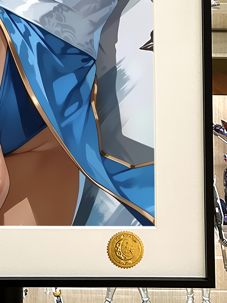 【預購】街頭霸王《出擊春麗》動漫裝飾畫 X 星空工作室4
