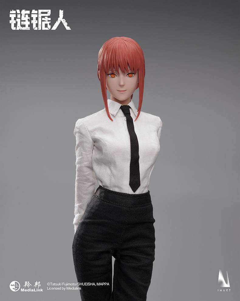 【售罄展示追加請私訊客服@toystationtw】《鏈鋸人》第一季 1/6收藏級可動人偶 真紀真 X INART14