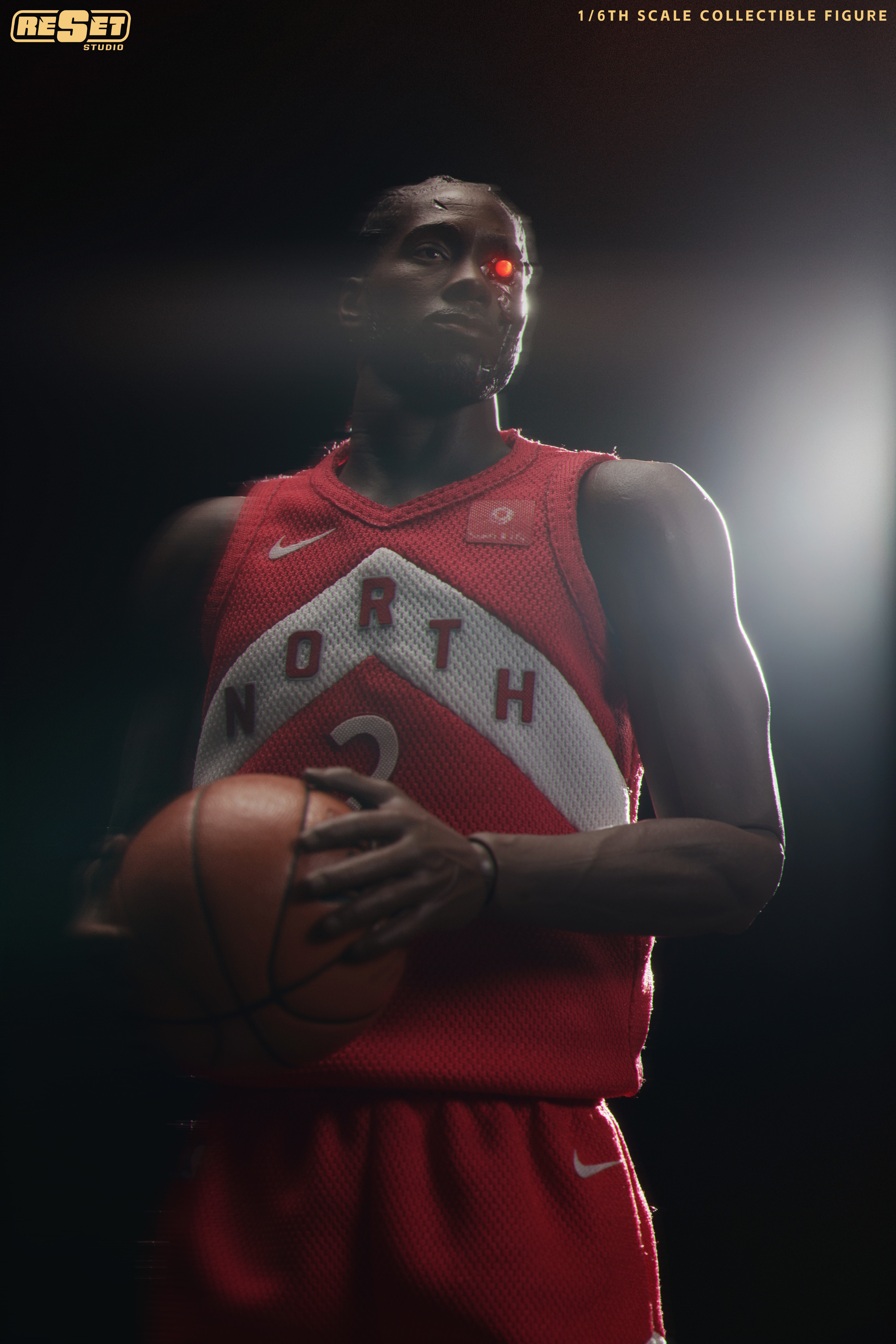 【預購】NBA 1/6收藏級可動人偶套裝 RS猛龍奪冠倫納德 X Reset-Studio8