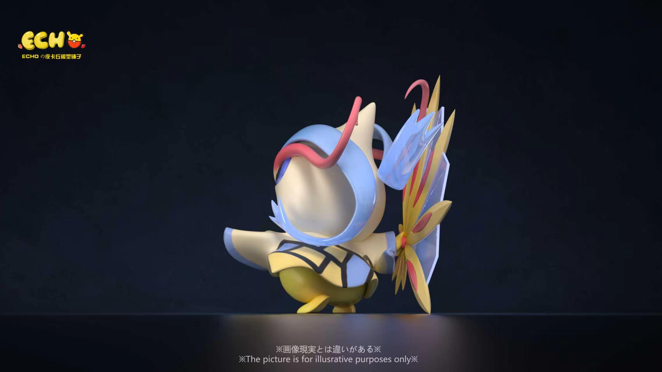 【預購】寶可夢 美娜斯變裝皮卡丘 X ECHO皮卡丘模型鋪子(皮模鋪)8