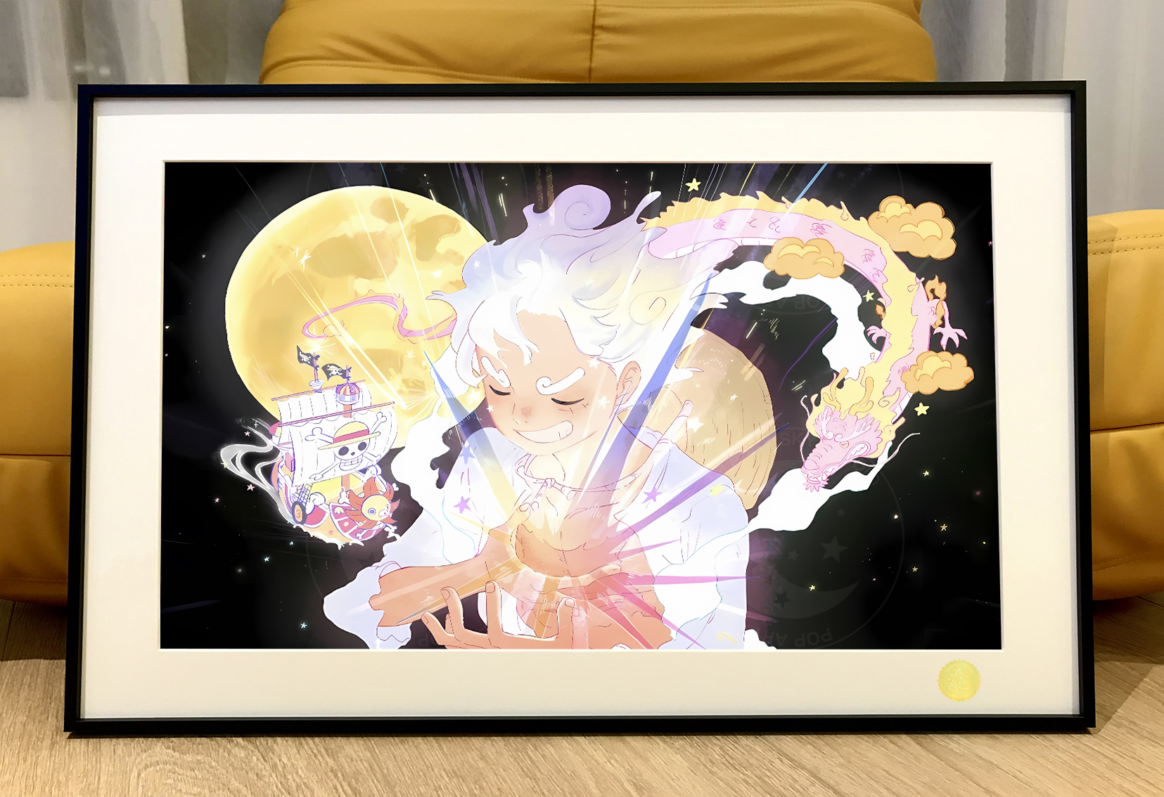 【預購】海賊王《飛龍尼卡》動漫裝飾畫 X 星空工作室3