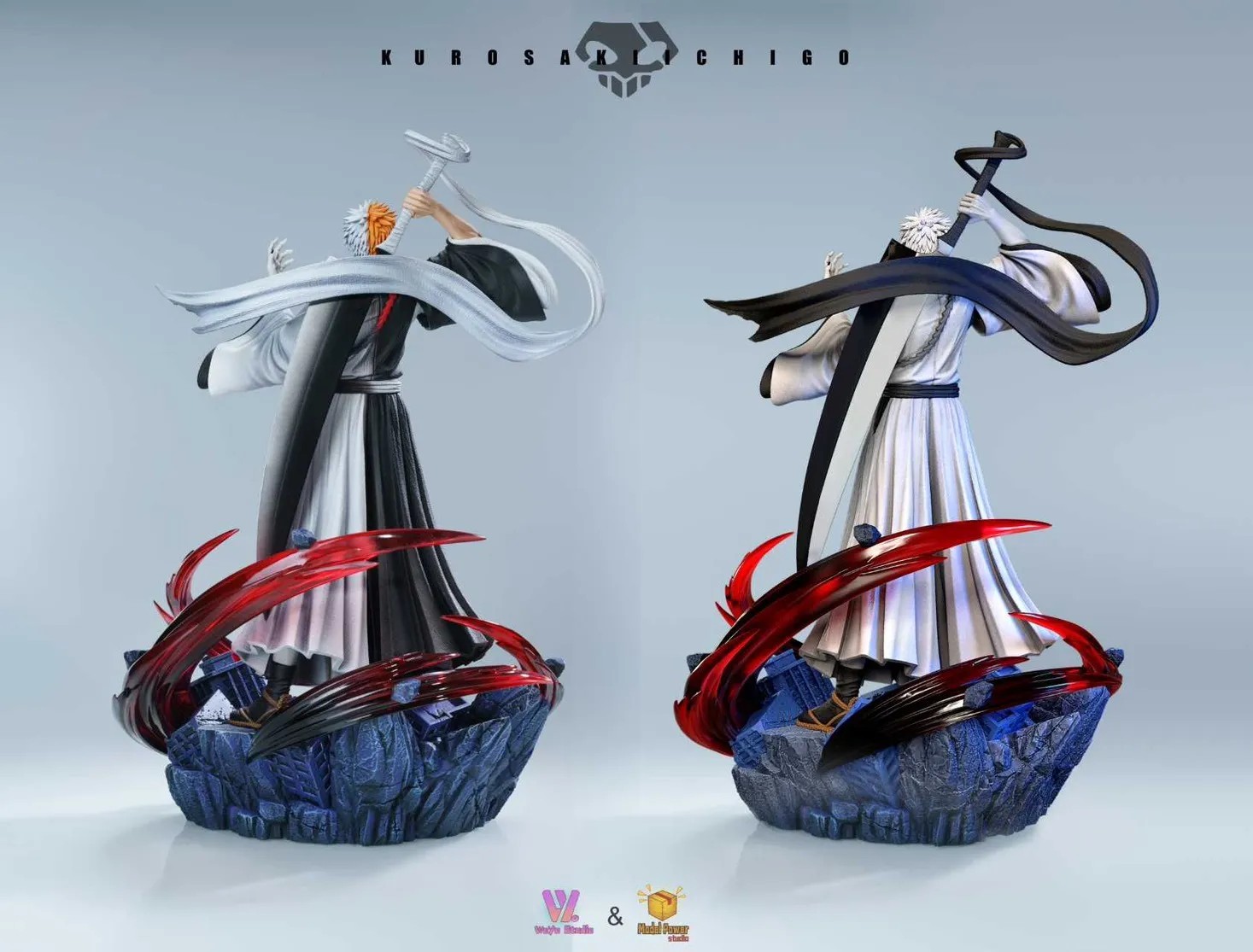 【售罄展示追加請私訊客服@toystationtw】死神 黑白一護-王見王 X WoYo+Model Power16