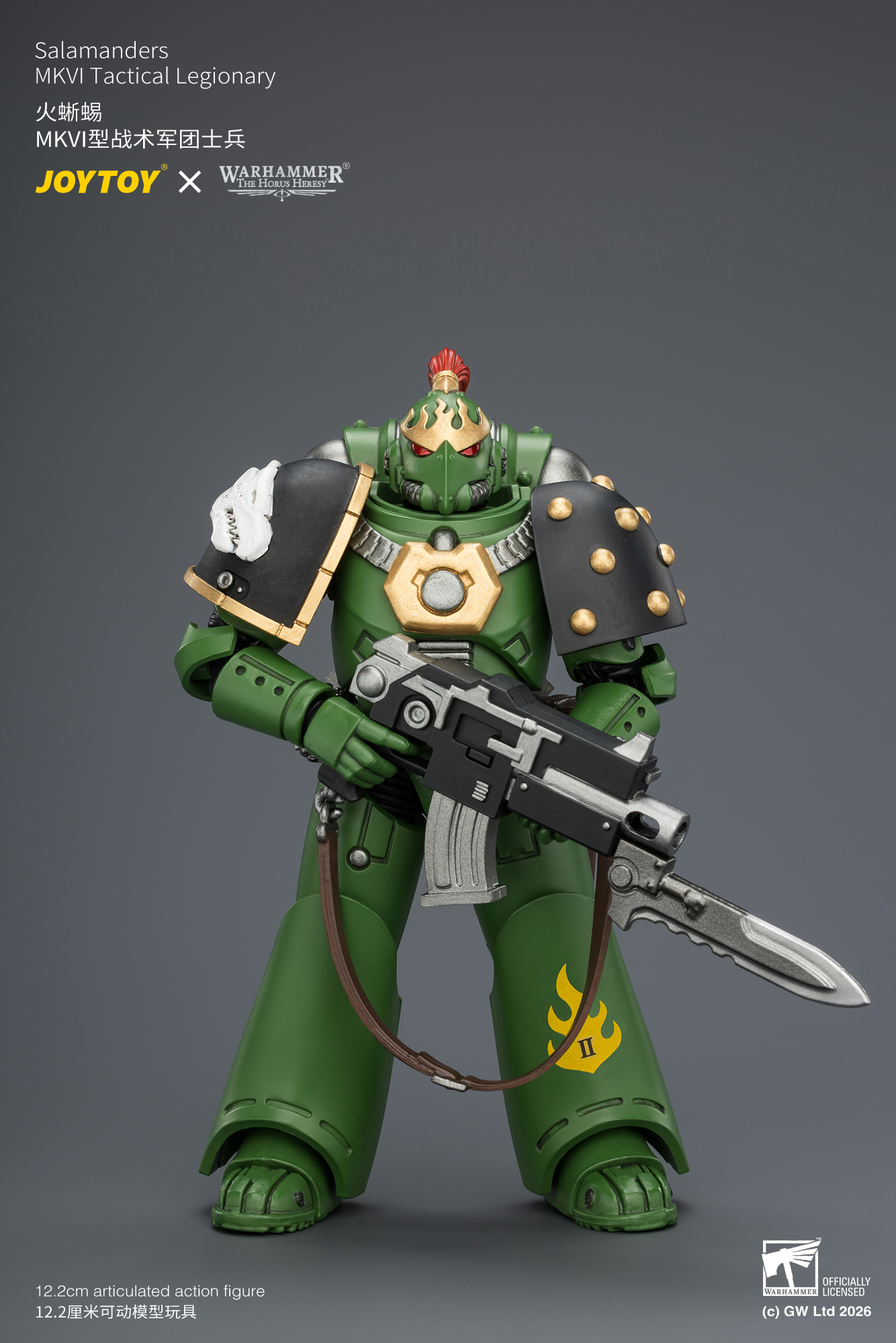 【售罄展示追加請私訊客服@toystationtw】火蜥蜴 MKVI型戰術軍團士兵 X JOYTOY2