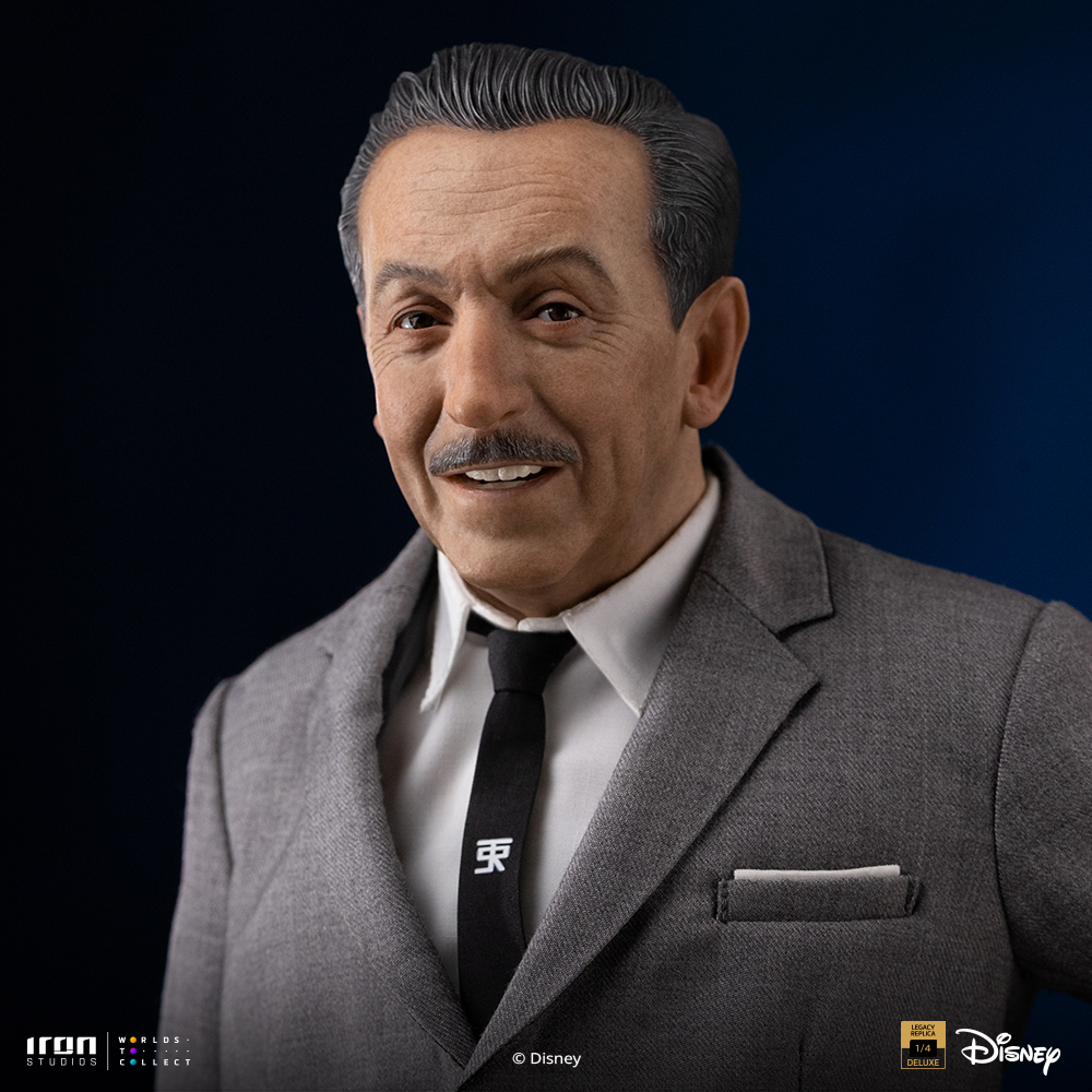 【售罄展示追加請私訊客服@toystationtw】Walt Disney & Mickey Mouse 華特·迪士尼和米老鼠 DSNEY145526-14 X Iron-Studio5