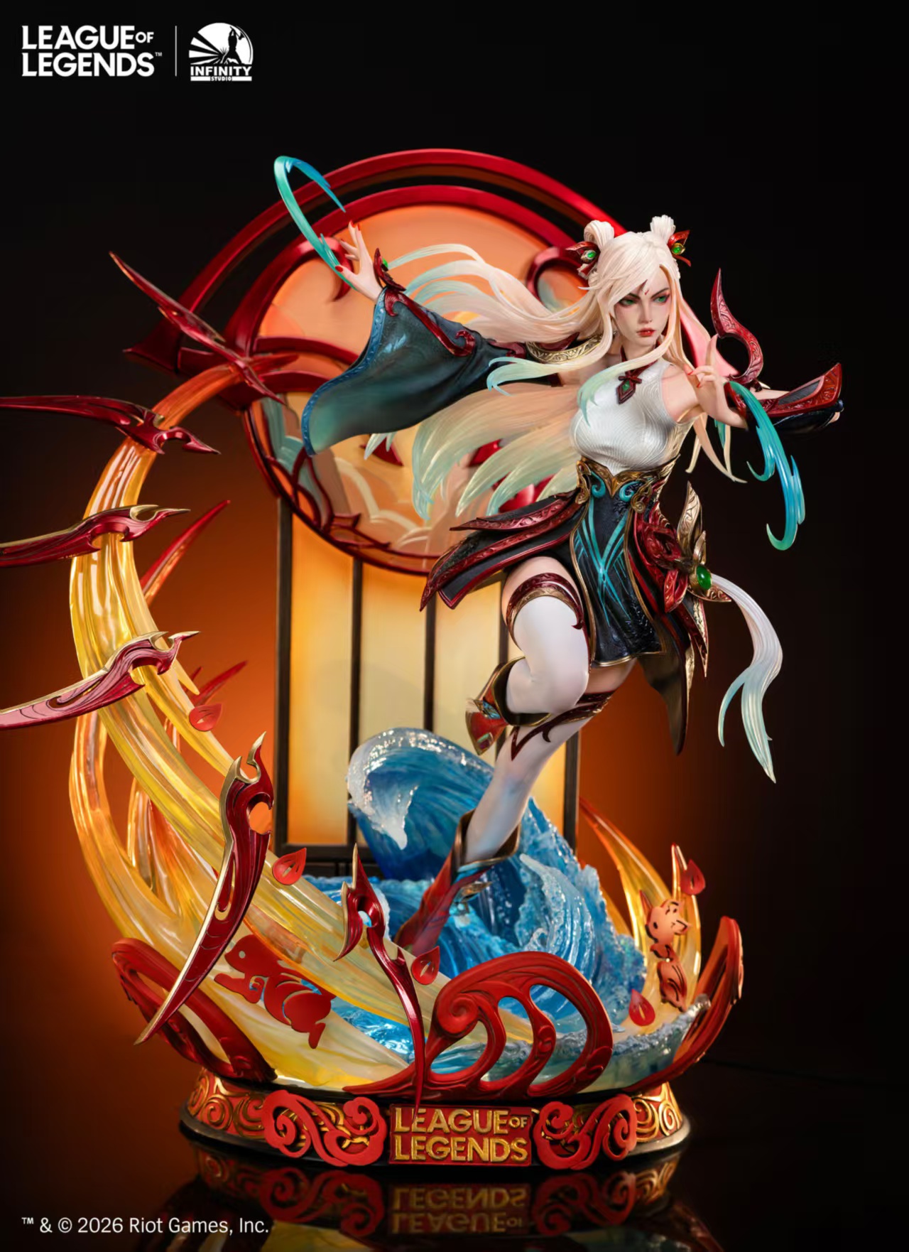 【預購】《英雄聯盟》剪紙仙靈 1/4全身像 艾瑞莉婭 X 開天工作室4