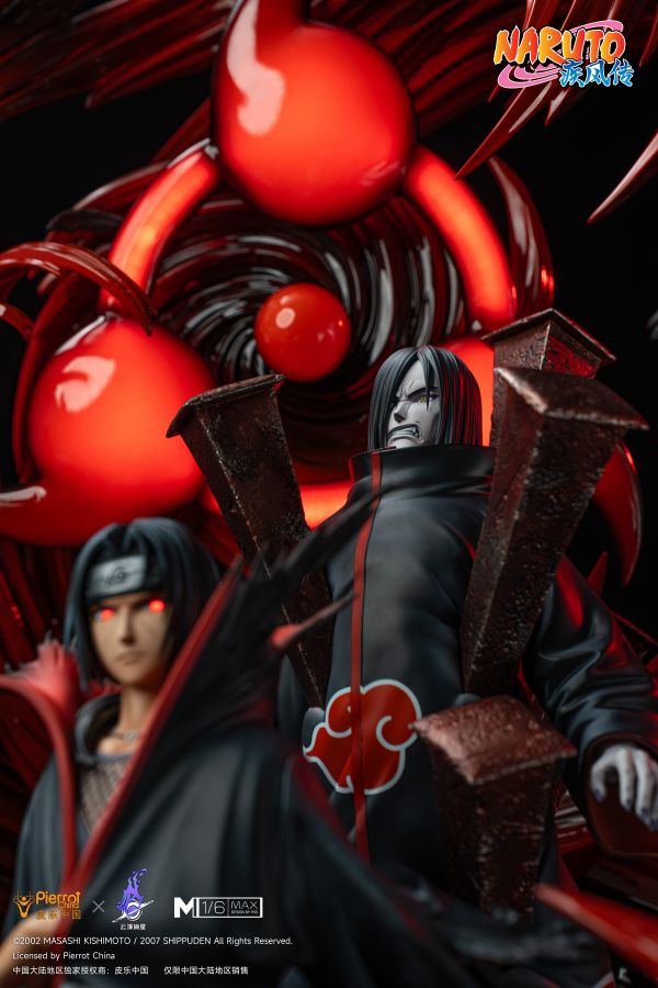 【補款】《火影忍者疾風傳》曉組織 宇智波鼬 雕像 X 雲頂摘星工作室&皮樂中國 正版授權6