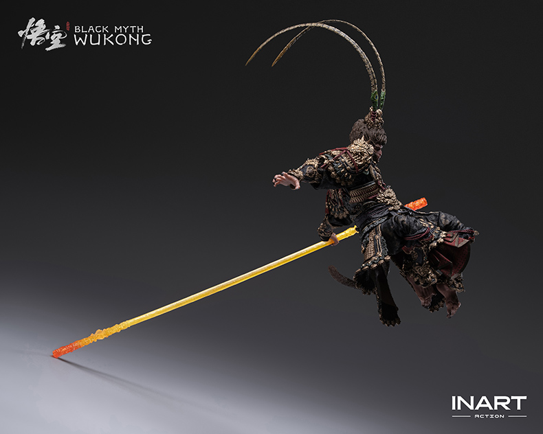 【預購】《黑神話:悟空》1/12可動人偶 大聖金甲套 X INART Action23