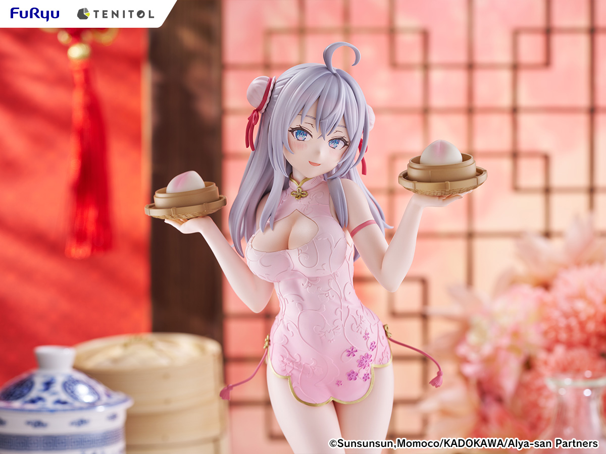 【預購】不時用俄語小聲說真心話的鄰桌艾莉同學 旗袍ver. 艾莉 X TENITOL TALL6