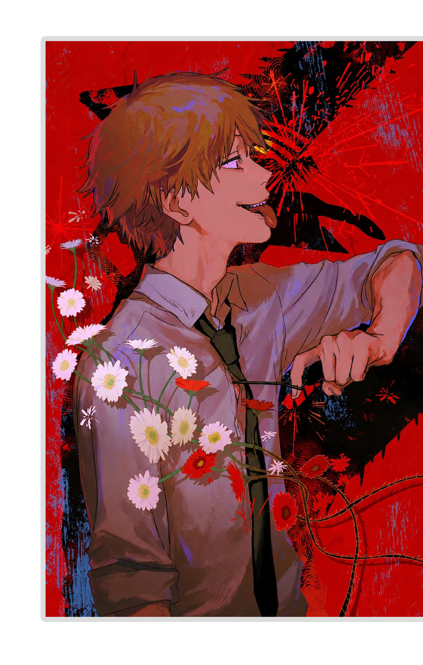 【預購】鏈鋸人《蕾塞電次》動漫裝飾畫 X H2工作室4