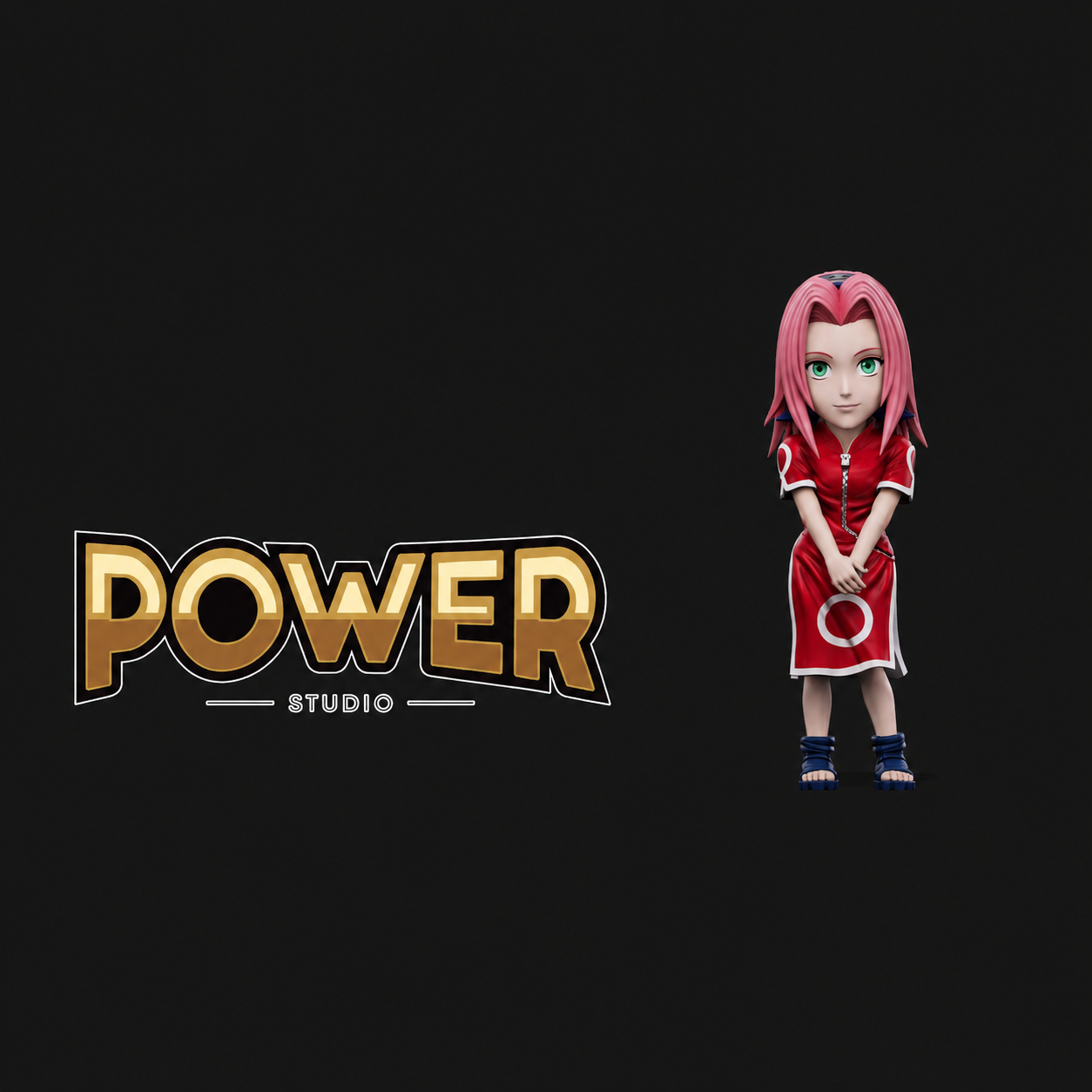 【預購】火影忍者 童年12小強系列—小櫻 X Power-Studio1
