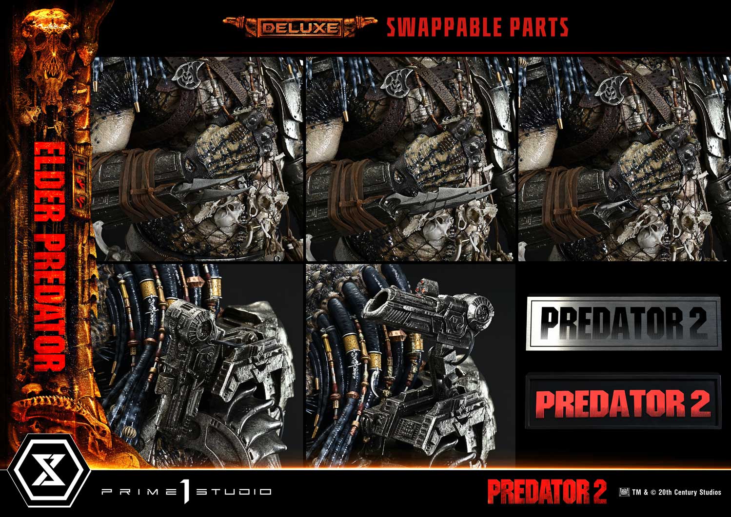 【預購】鐵血戰士2 三版本 長老鐵血戰士 X Prime 1 Studio24
