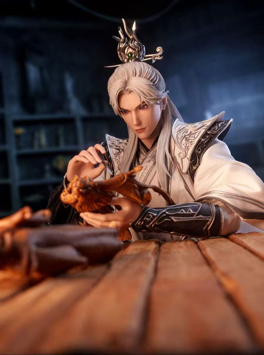 【售罄展示追加請私訊客服@toystationtw】仙逆 王林 化神期 可動人偶 CC9146 X CosmicCreations朗宙9