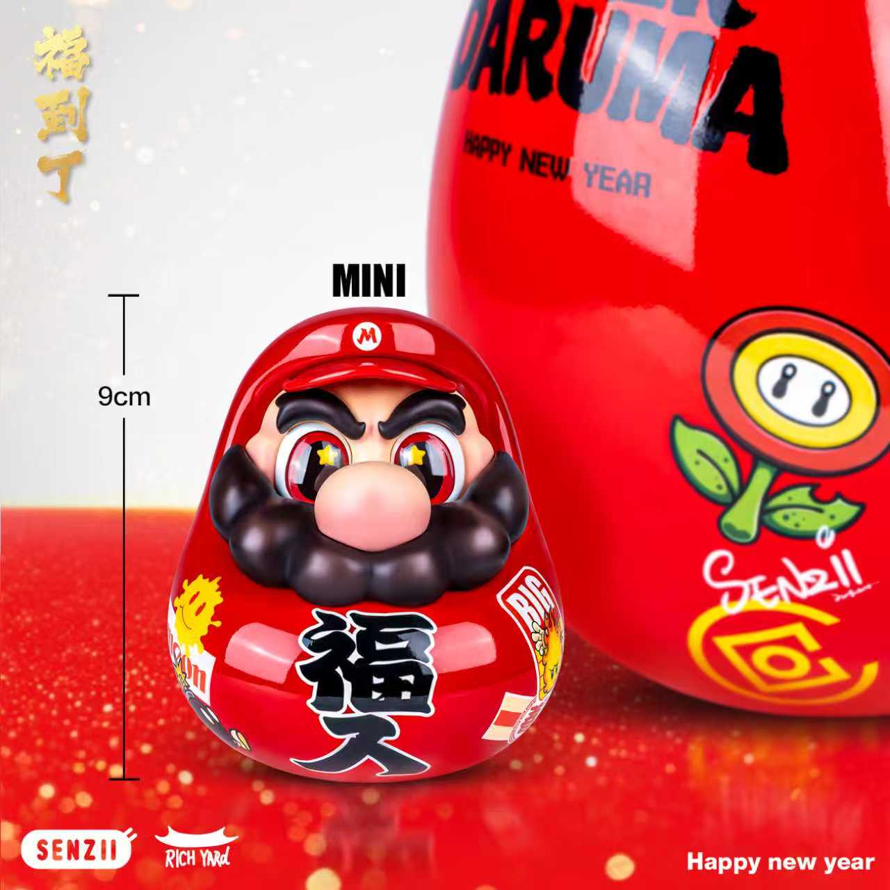 【預購】超級達摩SuperDaruma 超級達摩《福入》( 優惠價格至01/15截止 ) X SENZII千記商行2