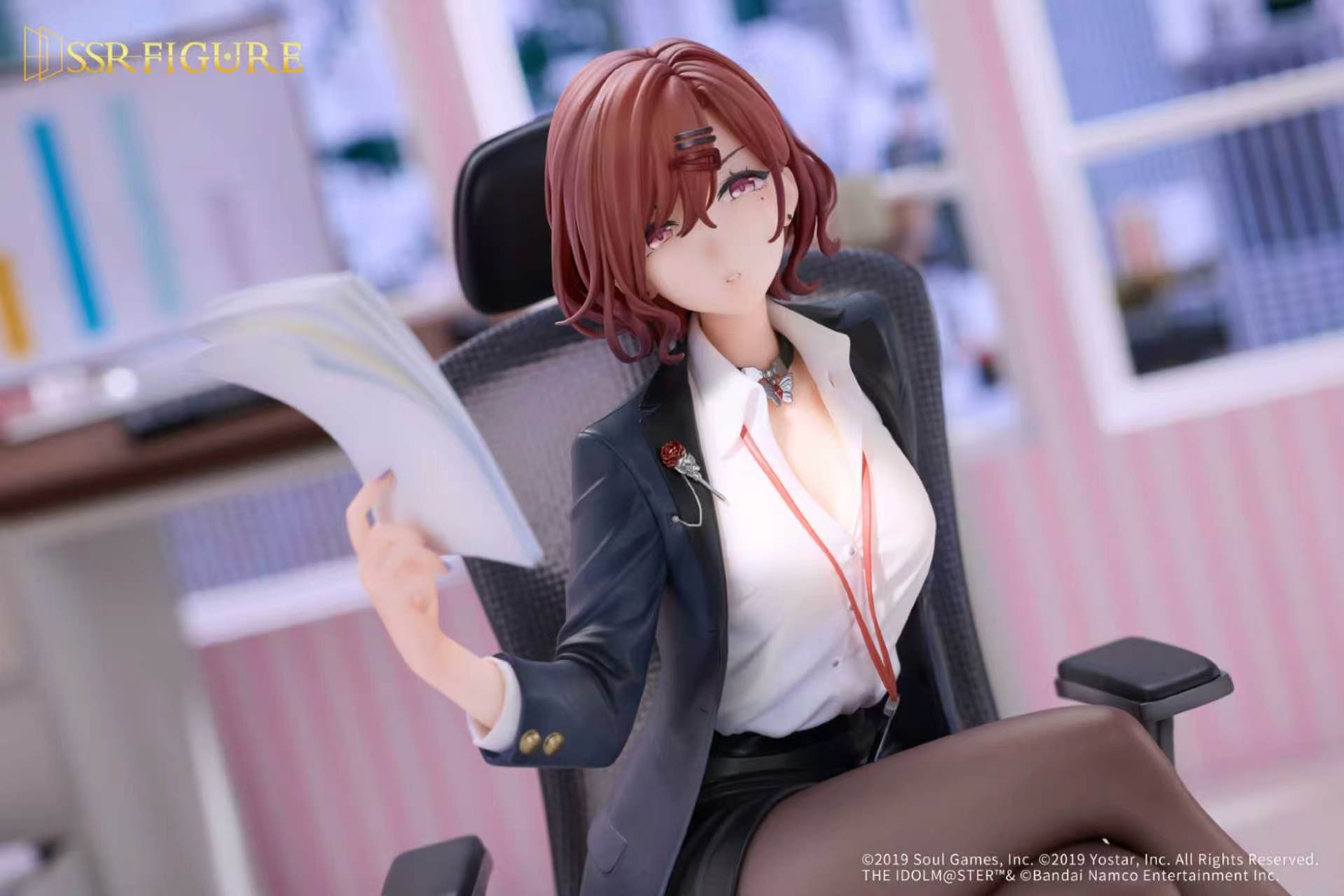 【預購】偶像大師閃耀色彩 × 雀魂 樋口圓香 悠然格調 X SSR FIGURE5