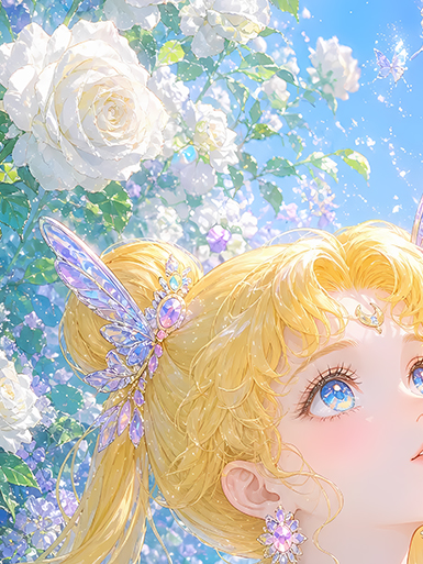 【預購】美少女戰士《白花水兵月》動漫裝飾畫&冰箱貼 X 巴洛克工作室5