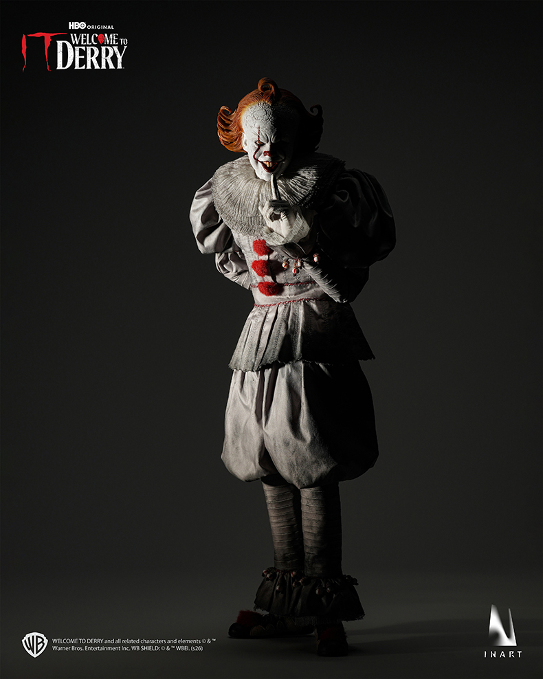 【售罄展示追加請私訊客服@toystationtw】《小丑回魂:歡迎來到德裏鎮》第一季 1/6收藏級可動人偶 潘尼懷斯 X INART5