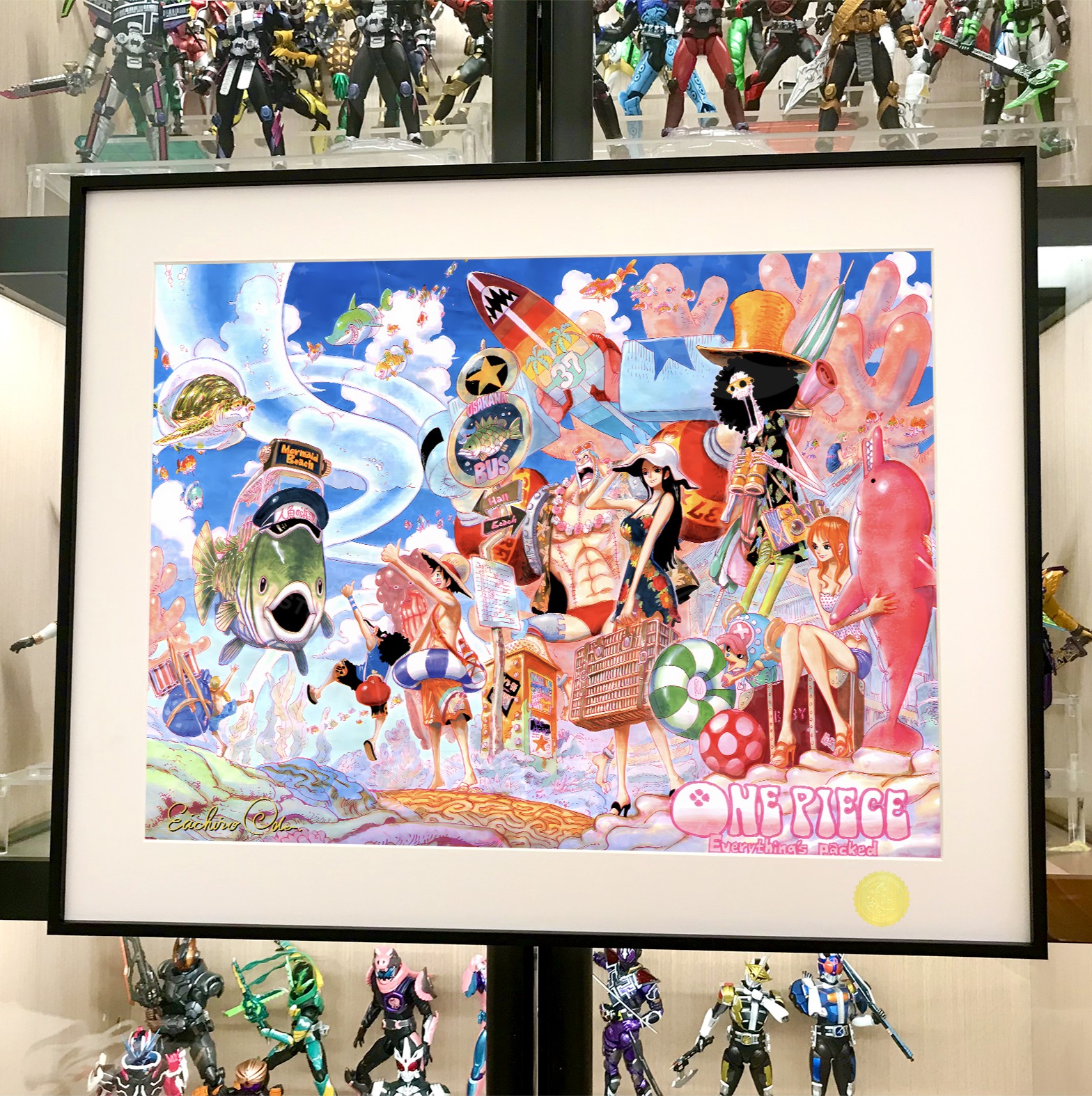 【預購】海賊王《魚人島出行》動漫裝飾畫 X 星空工作室1