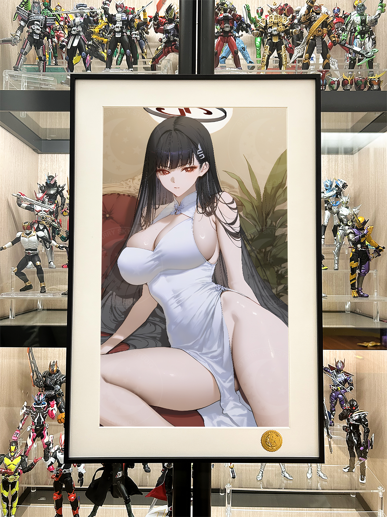 【預購】蔚藍檔案《旗袍莉音》裝飾畫 X 星空工作室2