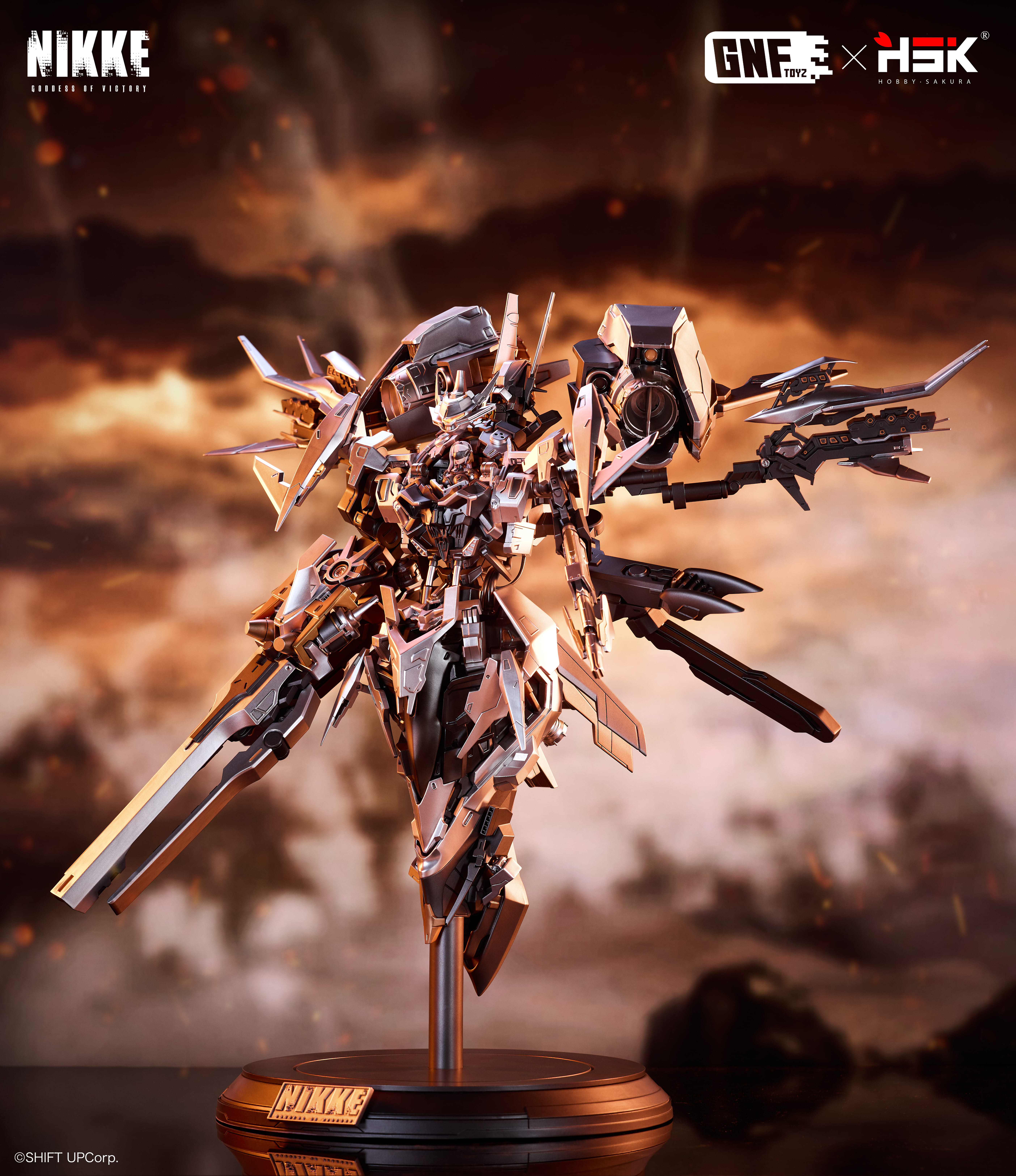 【預購】NIKKE勝利の女神 機甲-神罰 X GNFTOYZ+Hobbysakura4