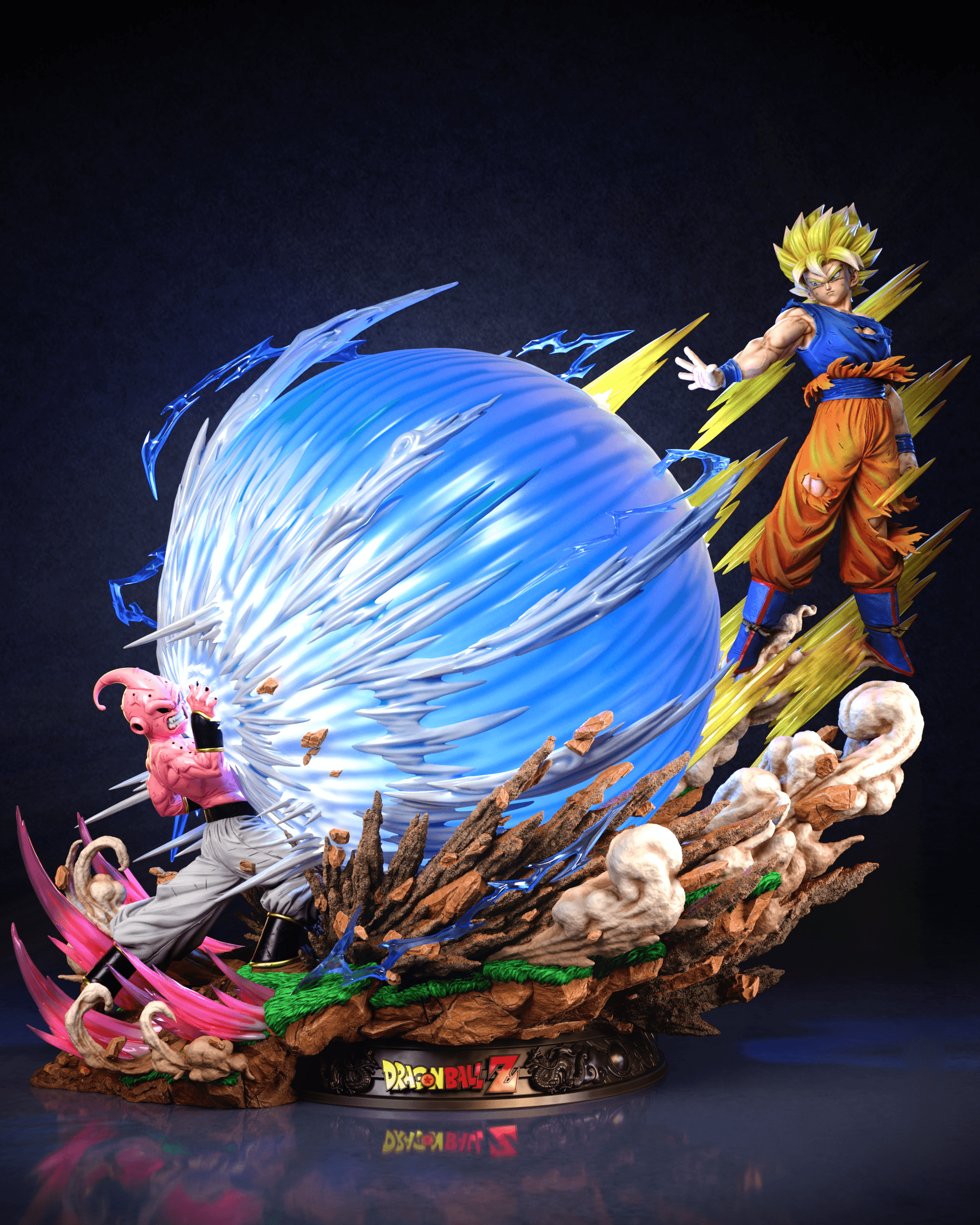 【預購】七龍珠Z 決勝元氣彈 孫悟空vs幼年布歐 X KD Collectibles2