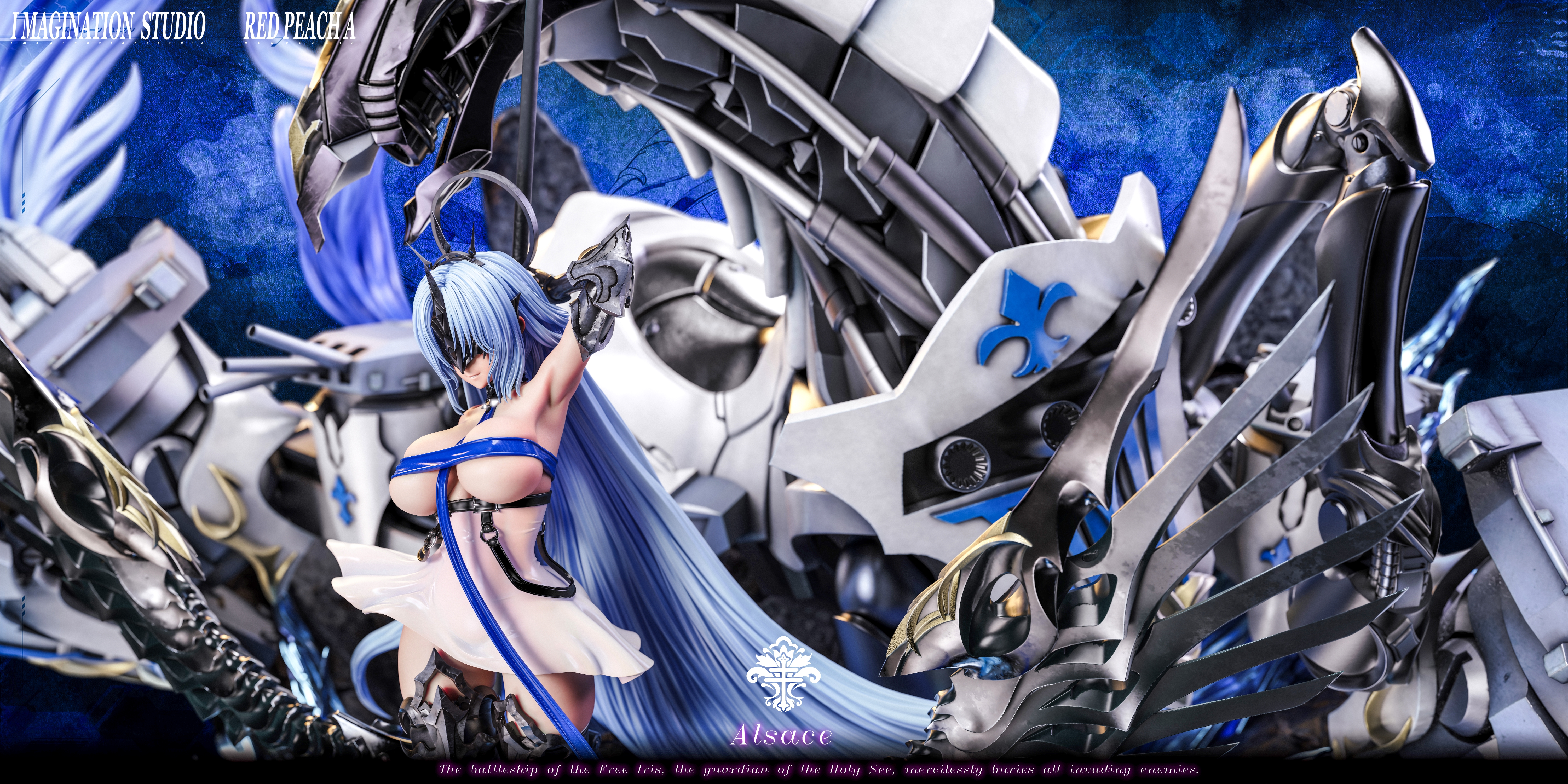 【預購】碧藍航線 武裝阿爾薩斯 X Imagination(YY)+Red Peach A6