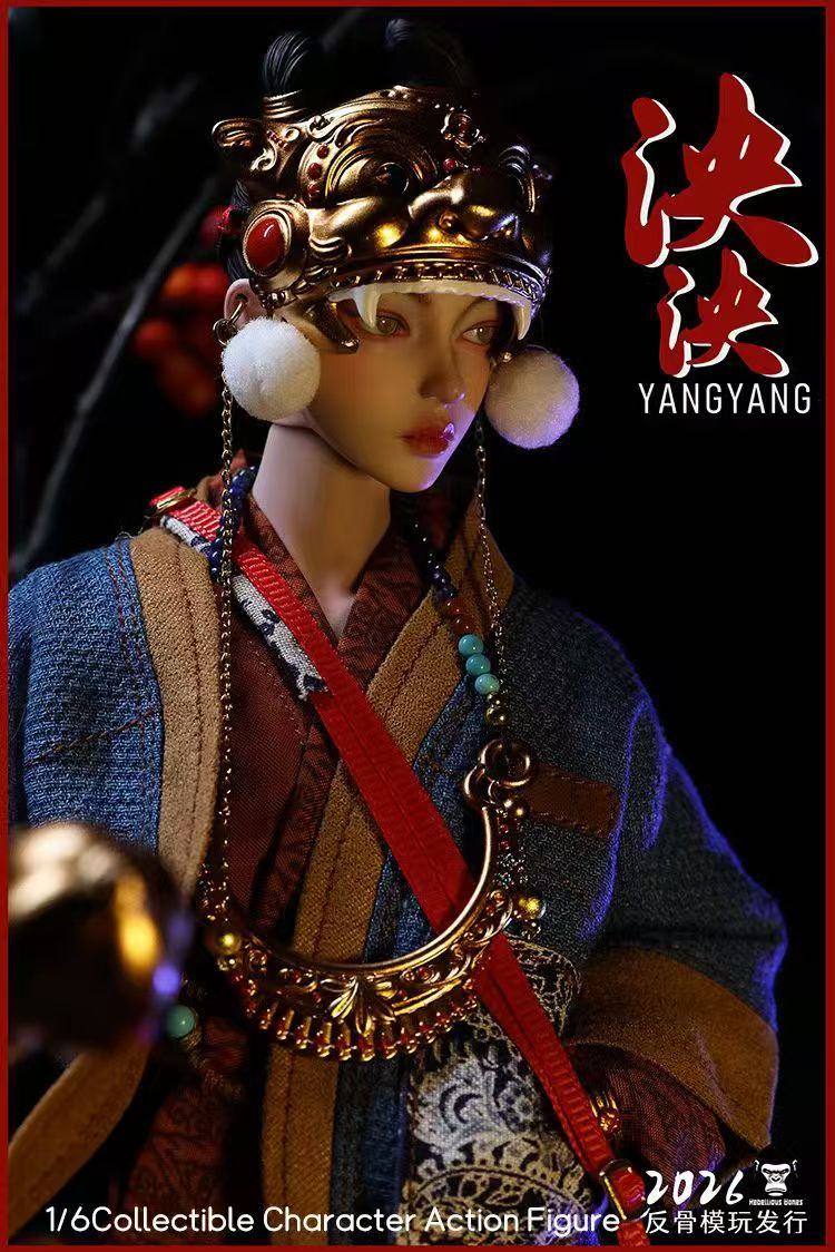 【售罄展示追加請私訊客服@toystationtw】時空少女系列 可動人偶 1/6長公主泱泱 TSG001 X 反骨模玩8