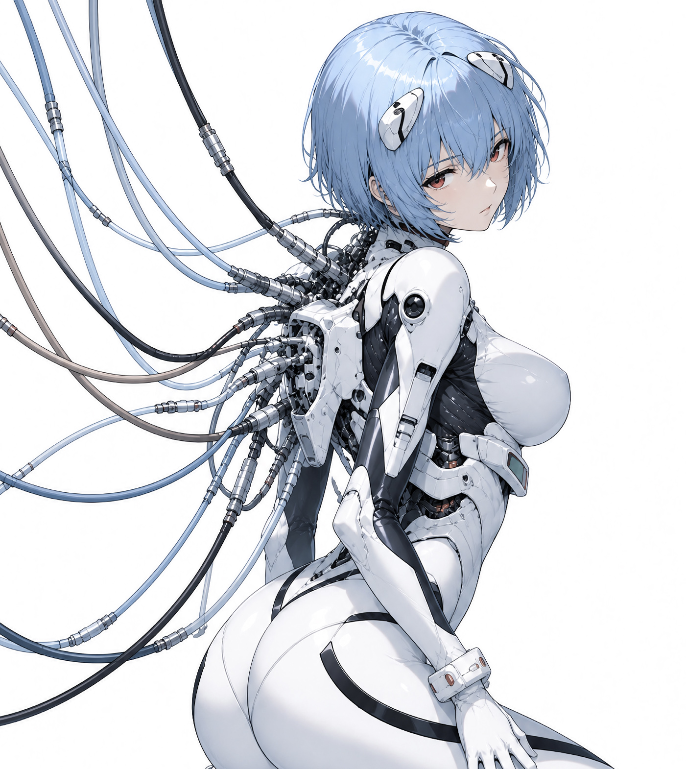 【預購】《EVAx攻殼機動隊》明日香&綾波零動漫裝飾畫 X H2工作室6