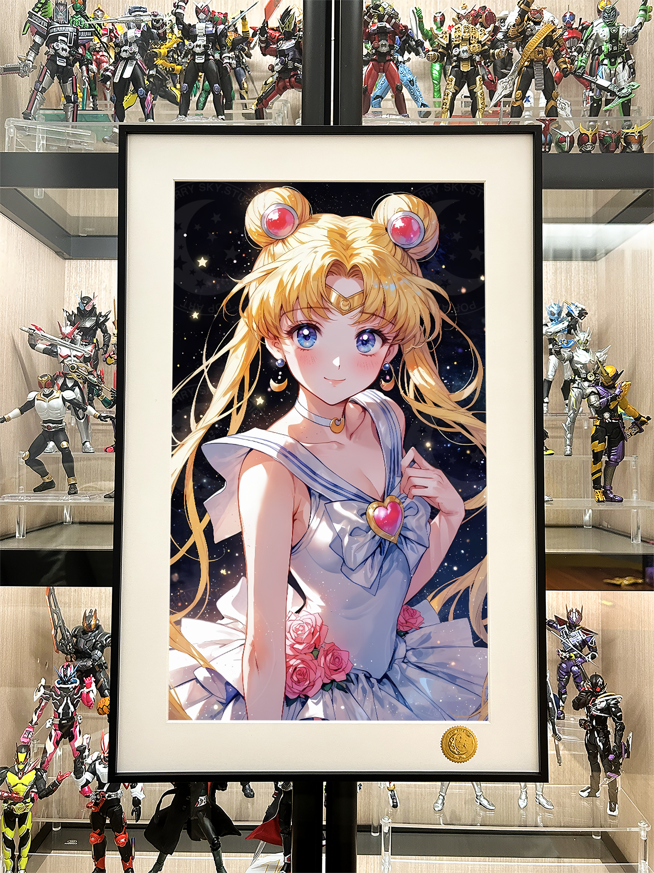 【預購】美少女戰士《玫瑰水兵月》動漫裝飾畫 X 星空工作室2