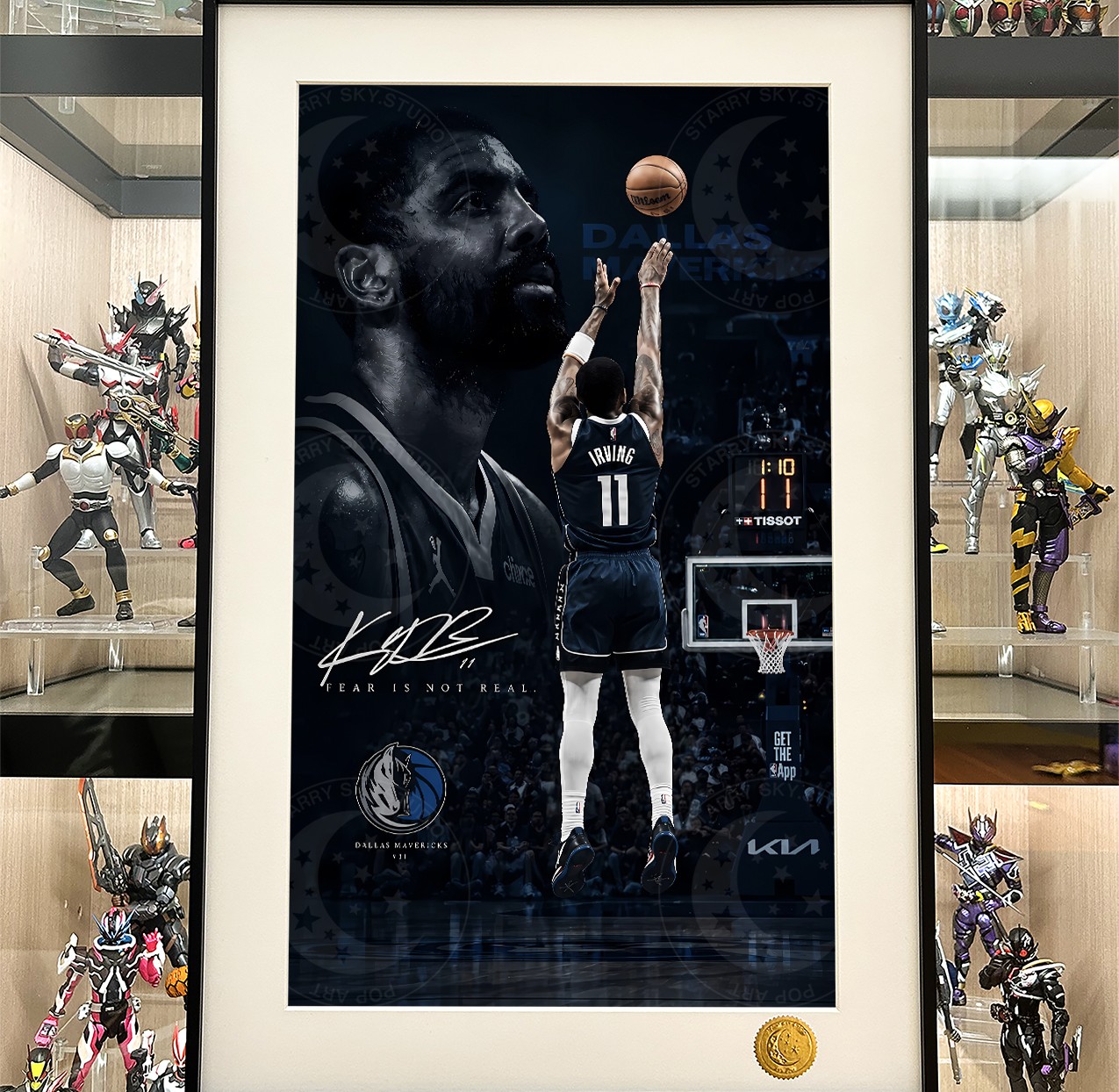 【預購】NBA《投籃歐文》裝飾畫 X 星空工作室1