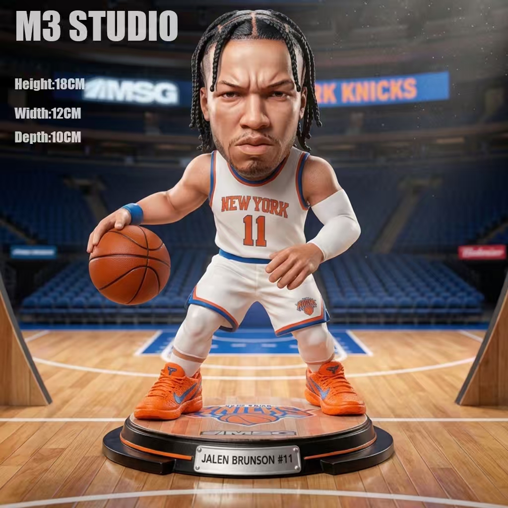 【預購】NBA 潮玩Q版 紐約之王-布倫森 X M3工作室1