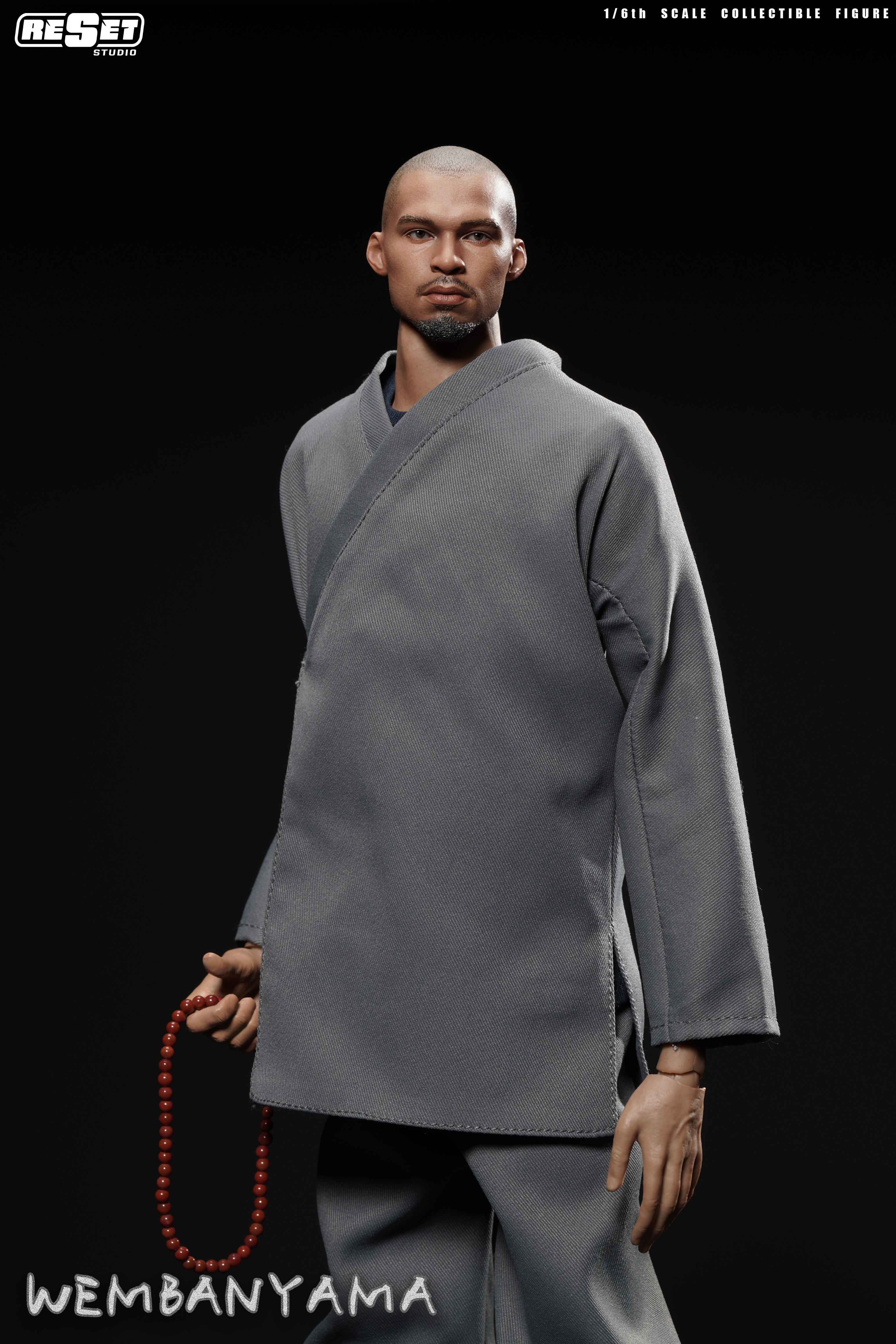 【預購】NBA 1/6可動人偶套裝【可動眼】文班亞馬雙造型 X Reset-Studio10
