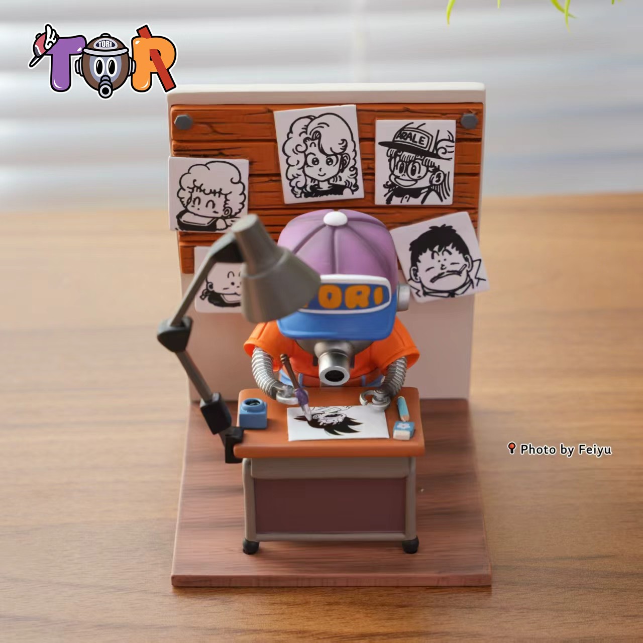 【售罄展示追加請私訊客服@toystationtw】七龍珠 鳥山明系列013 畫畫鳥山明 X TOR-Studio6