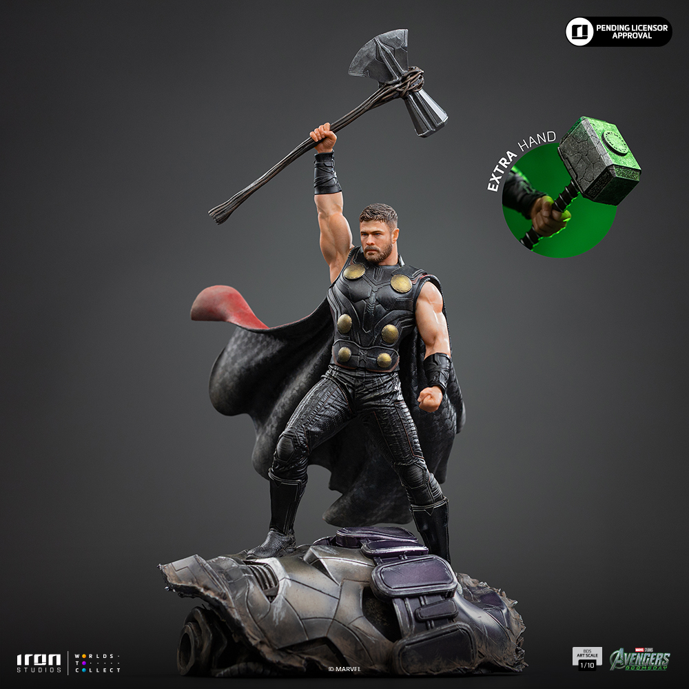 【售罄展示追加請私訊客服@toystationtw】Marvel漫威 雷神 托爾MARCAS144526-10 X Iron-Studio2