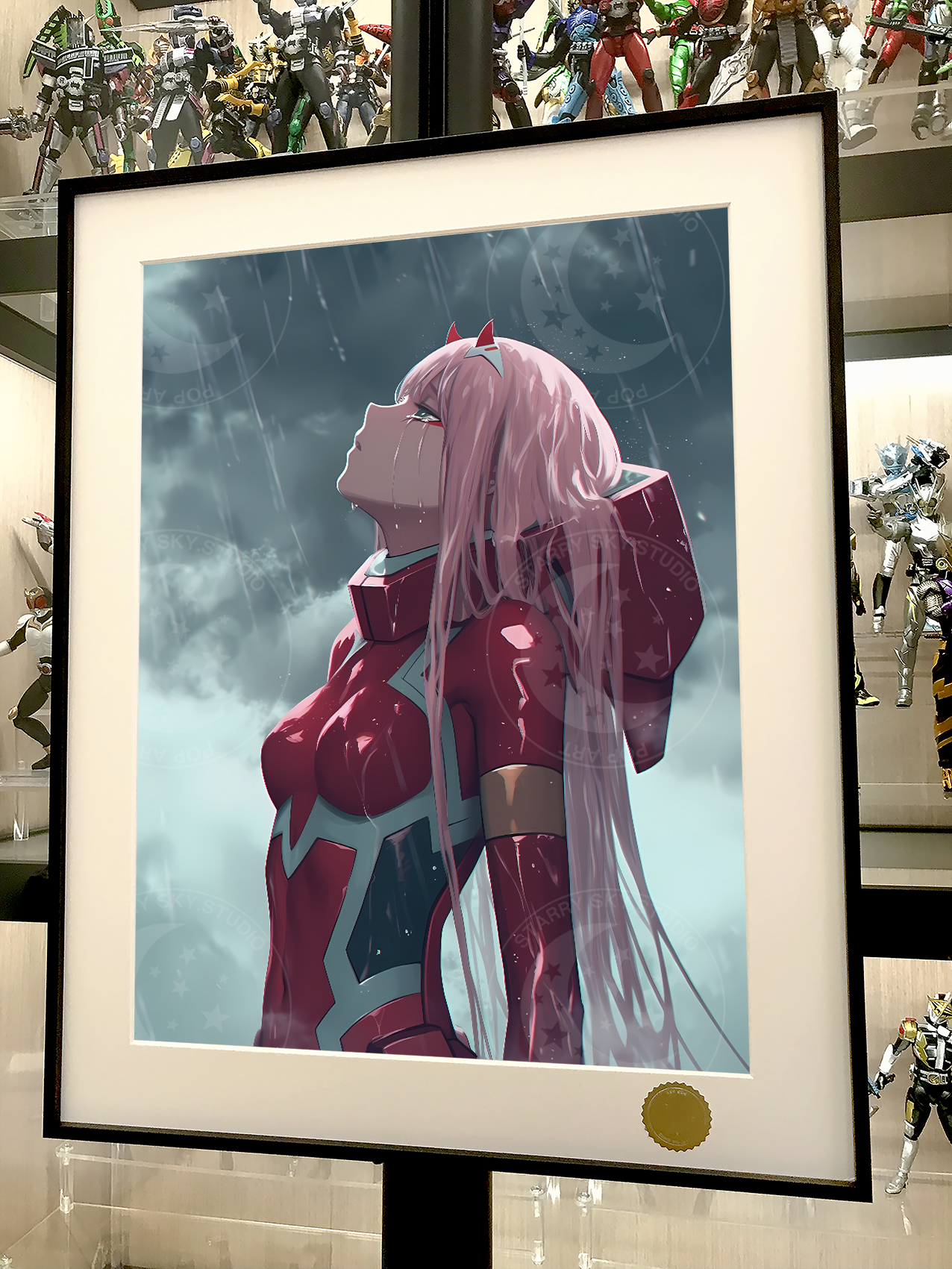 【預購】Zero Two國家隊《雨之零二》動漫裝飾畫 X 星空工作室2