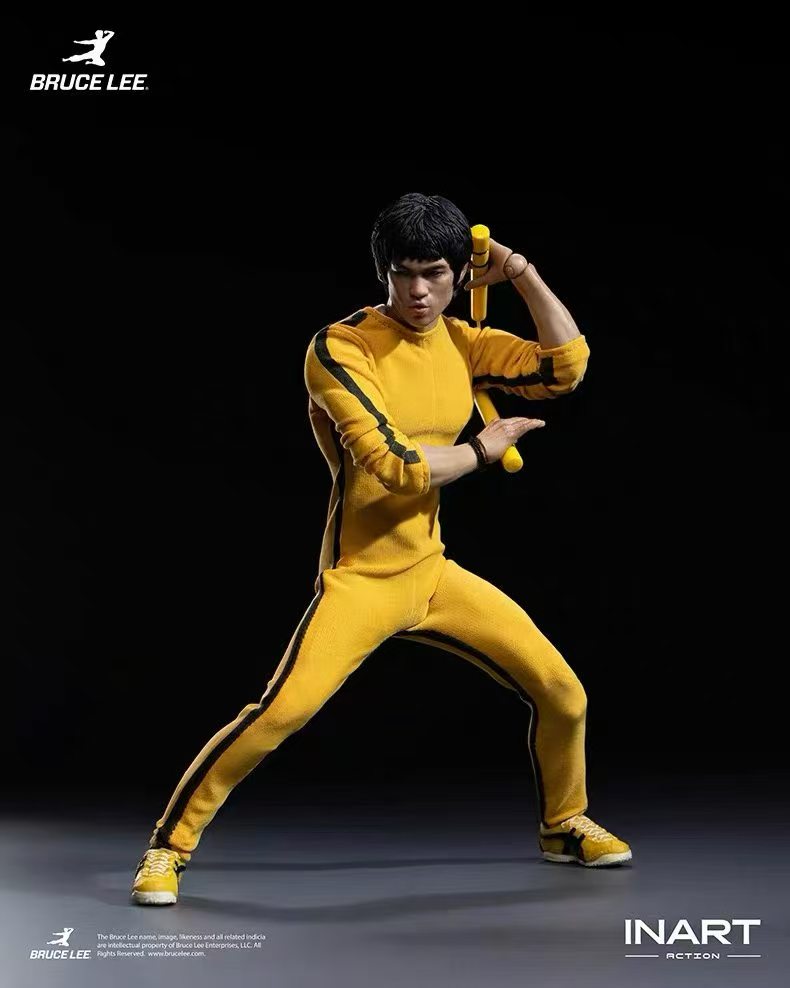【預購】李小龍 雙版本 1/12可動人偶 X INART Action18