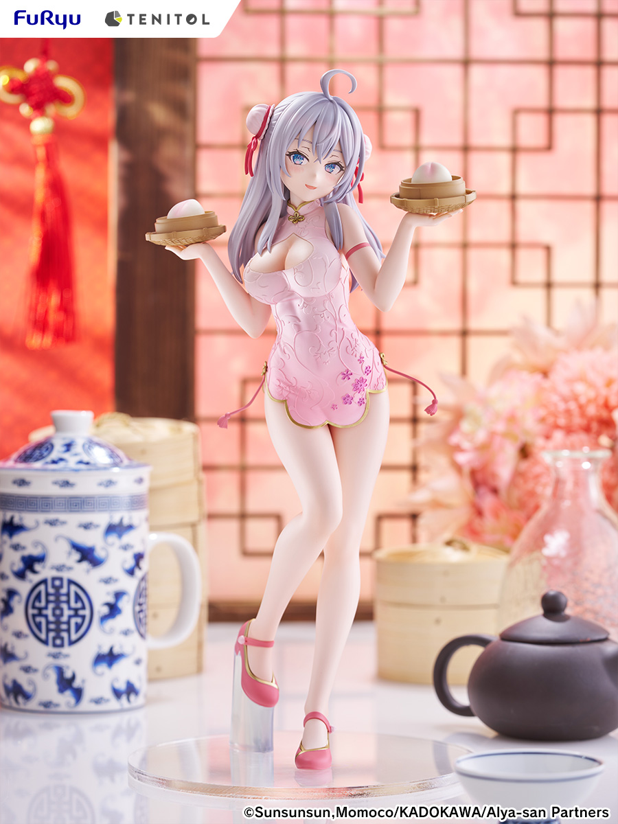 【預購】不時用俄語小聲說真心話的鄰桌艾莉同學 旗袍ver. 艾莉 X TENITOL TALL2
