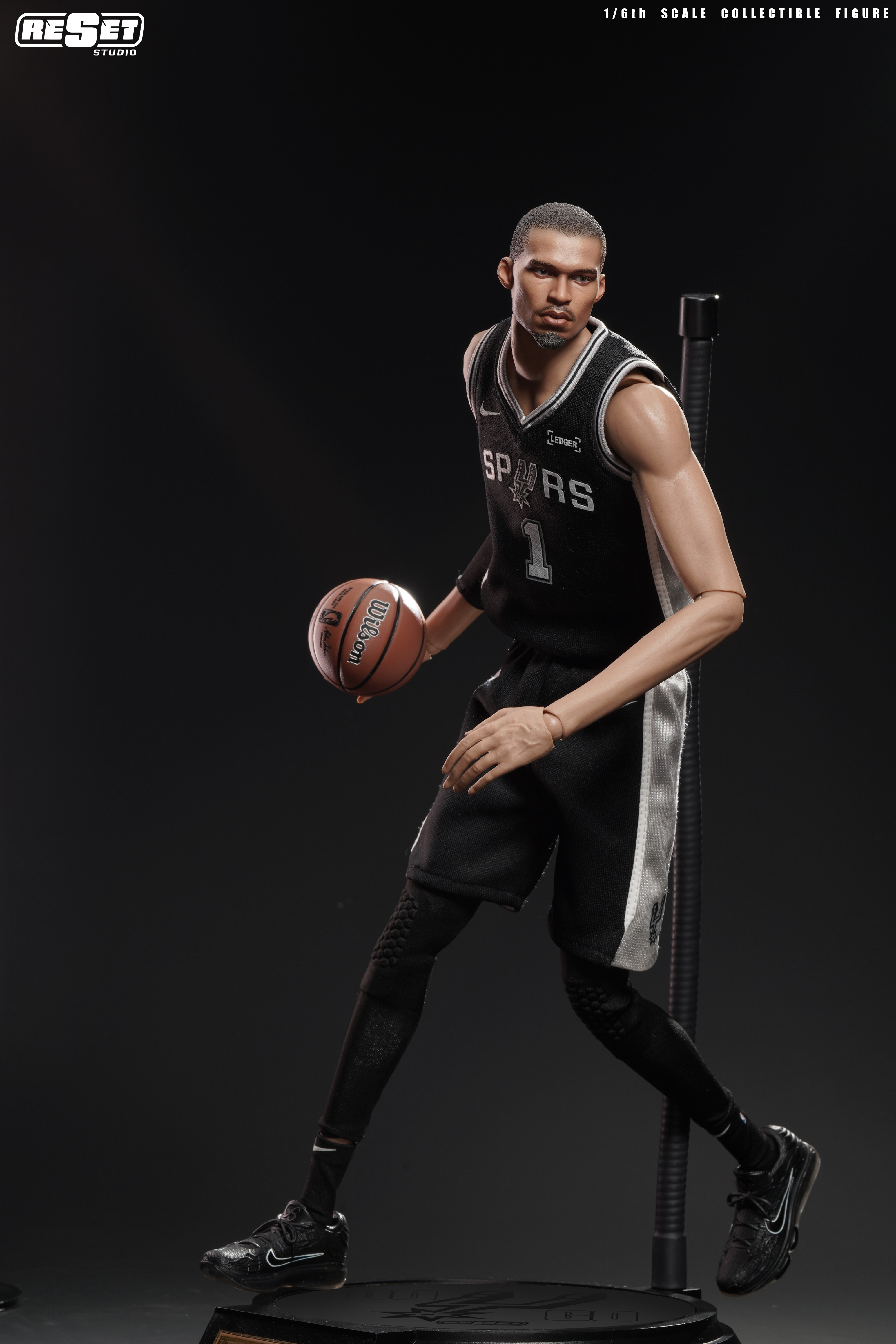 【預購】NBA 1/6可動人偶套裝【可動眼】文班亞馬雙造型 X Reset-Studio3