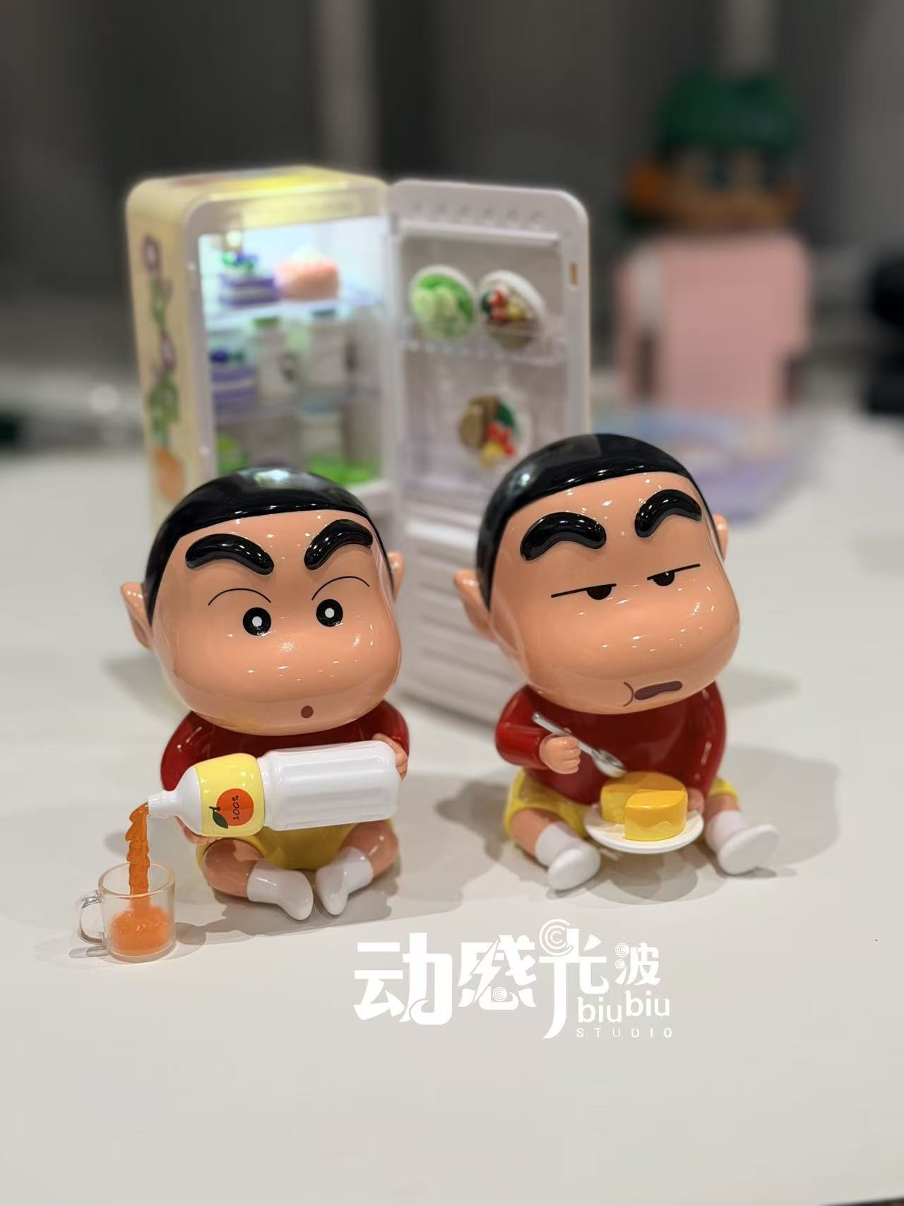 【預購】蠟筆小新 第15彈倒果汁小新&第16彈食蛋糕小新 X 動感光波工作室2