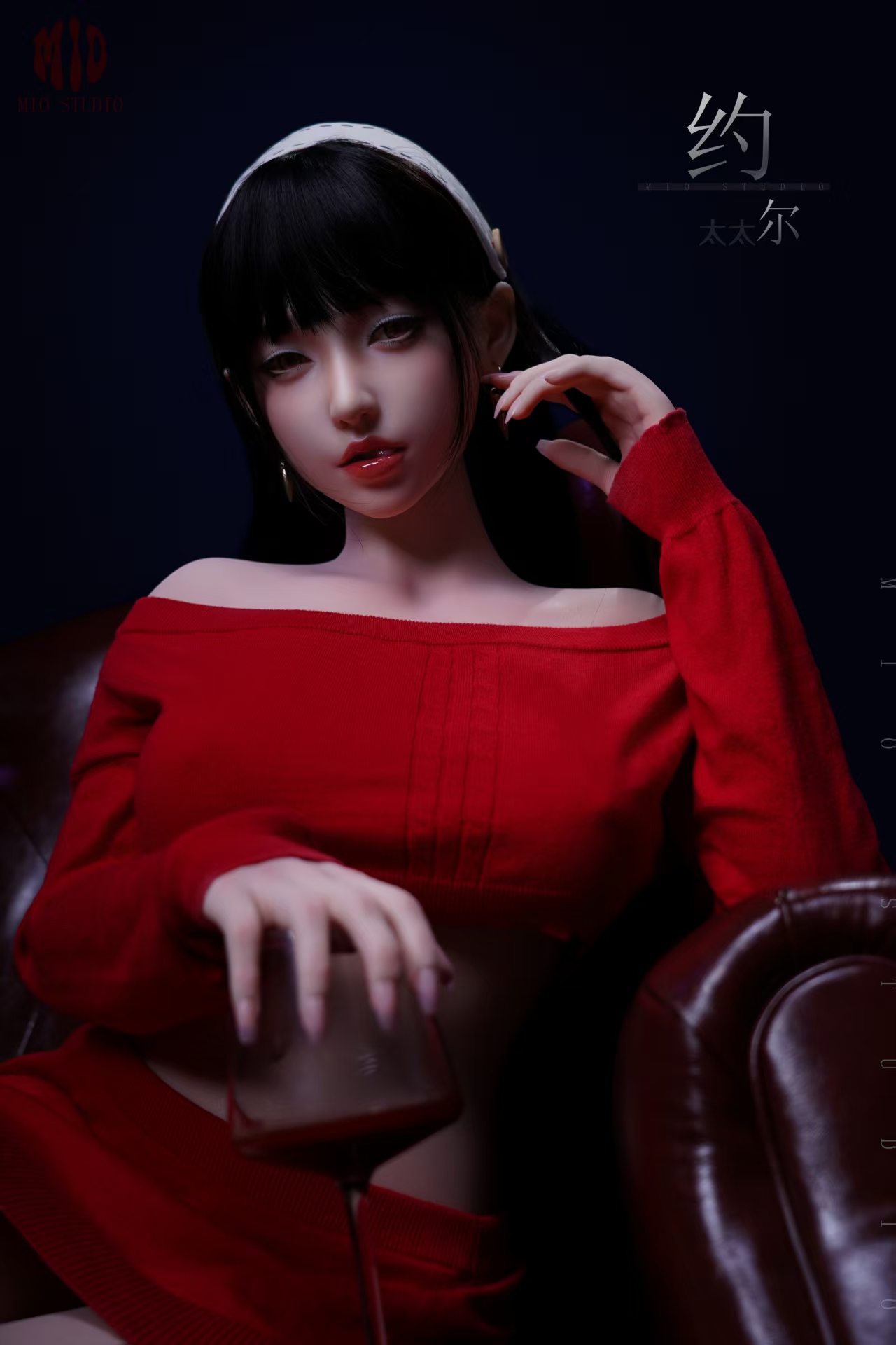 【預購】間諜家家酒 雙比例 全矽膠可動人偶 約爾太太 X MIO-Studio5