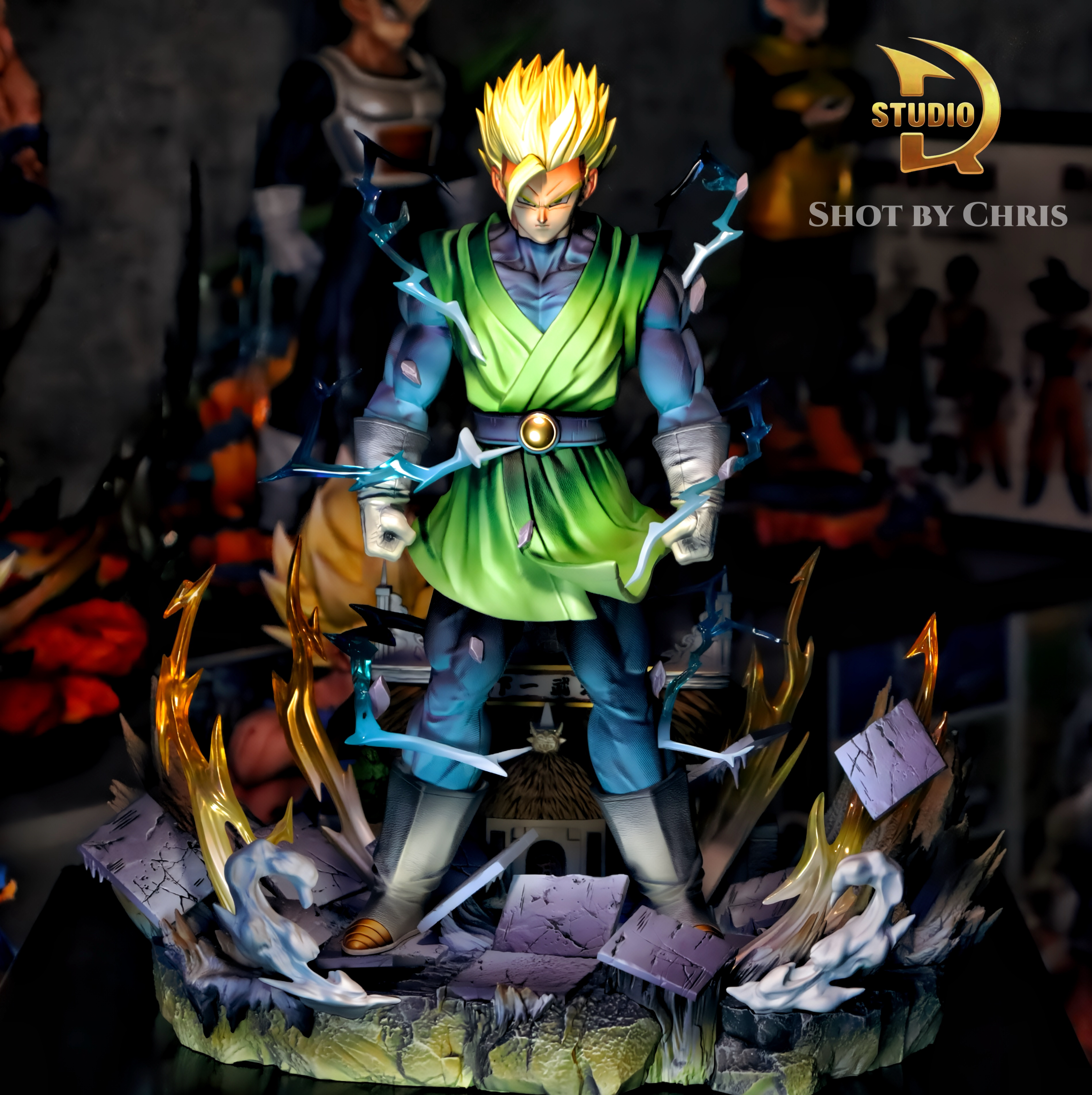 【預購】七龍珠 雙比例 金色戰士 超級賽亞人 X TDR-T2