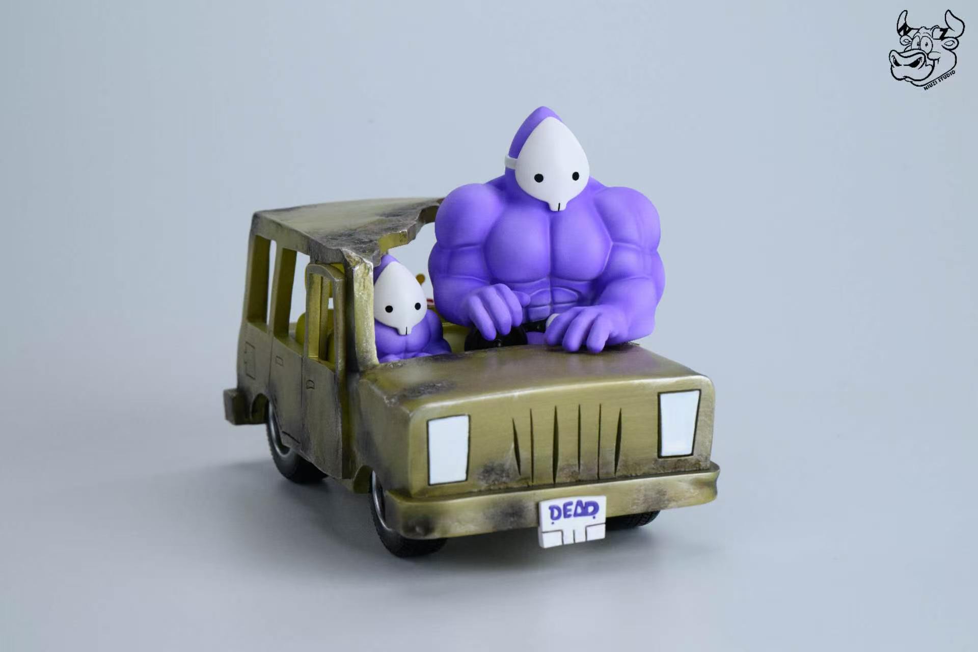 【預購】紫色恐怖 狂扁小朋友 X NIUZI牛子4