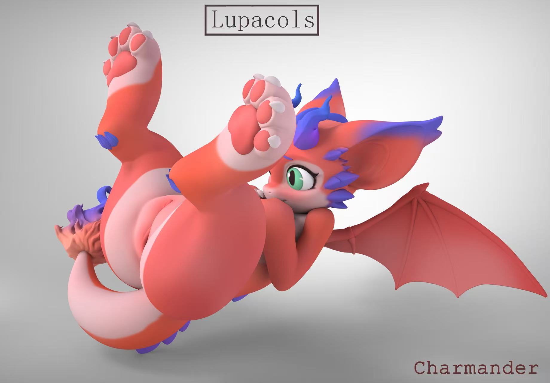 【預購】福瑞(Furry)小火龍 X Lupacols-Studio4